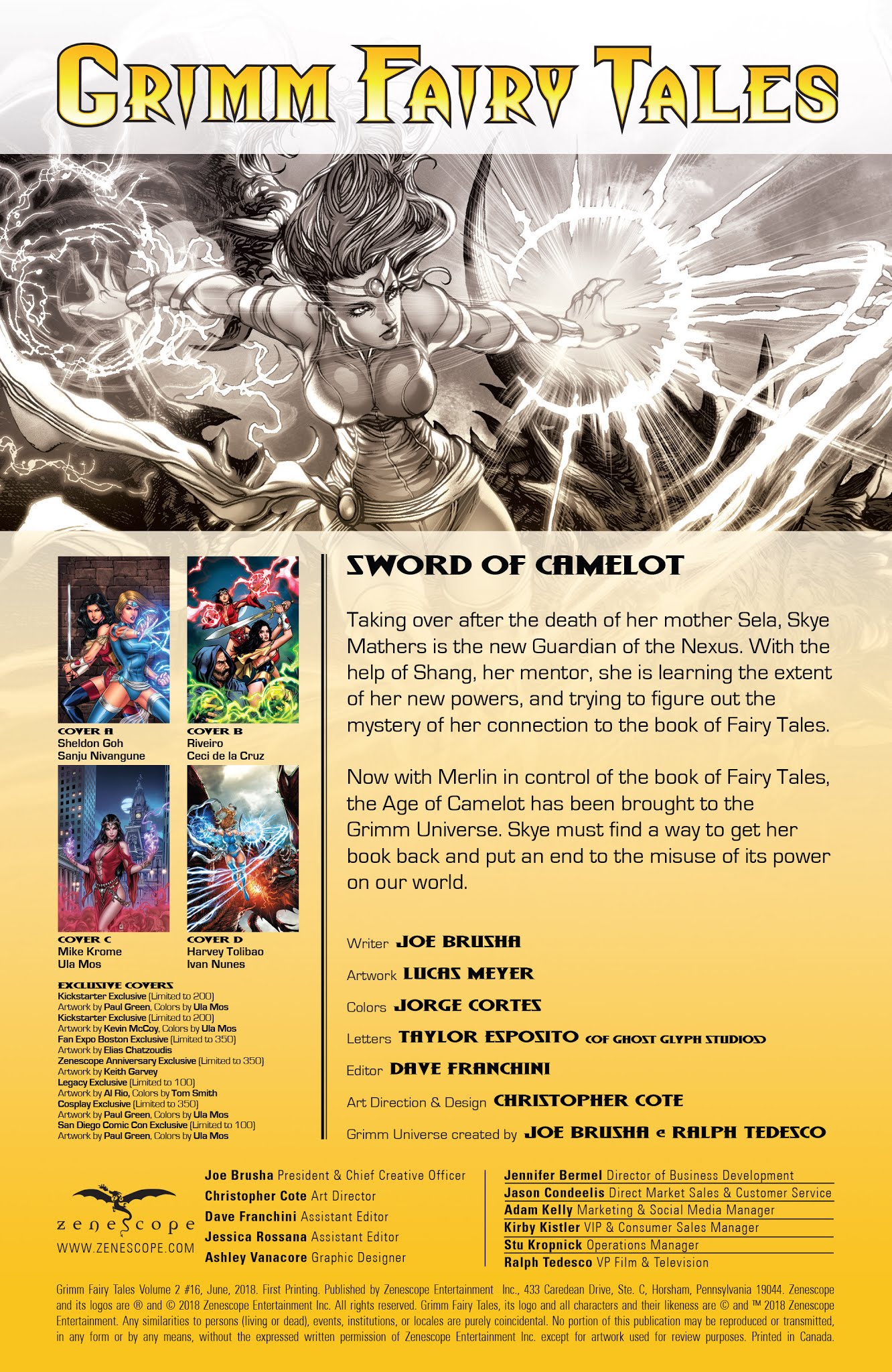 Read online Grimm Fairy Tales (2016) comic -  Issue #16 - 2
