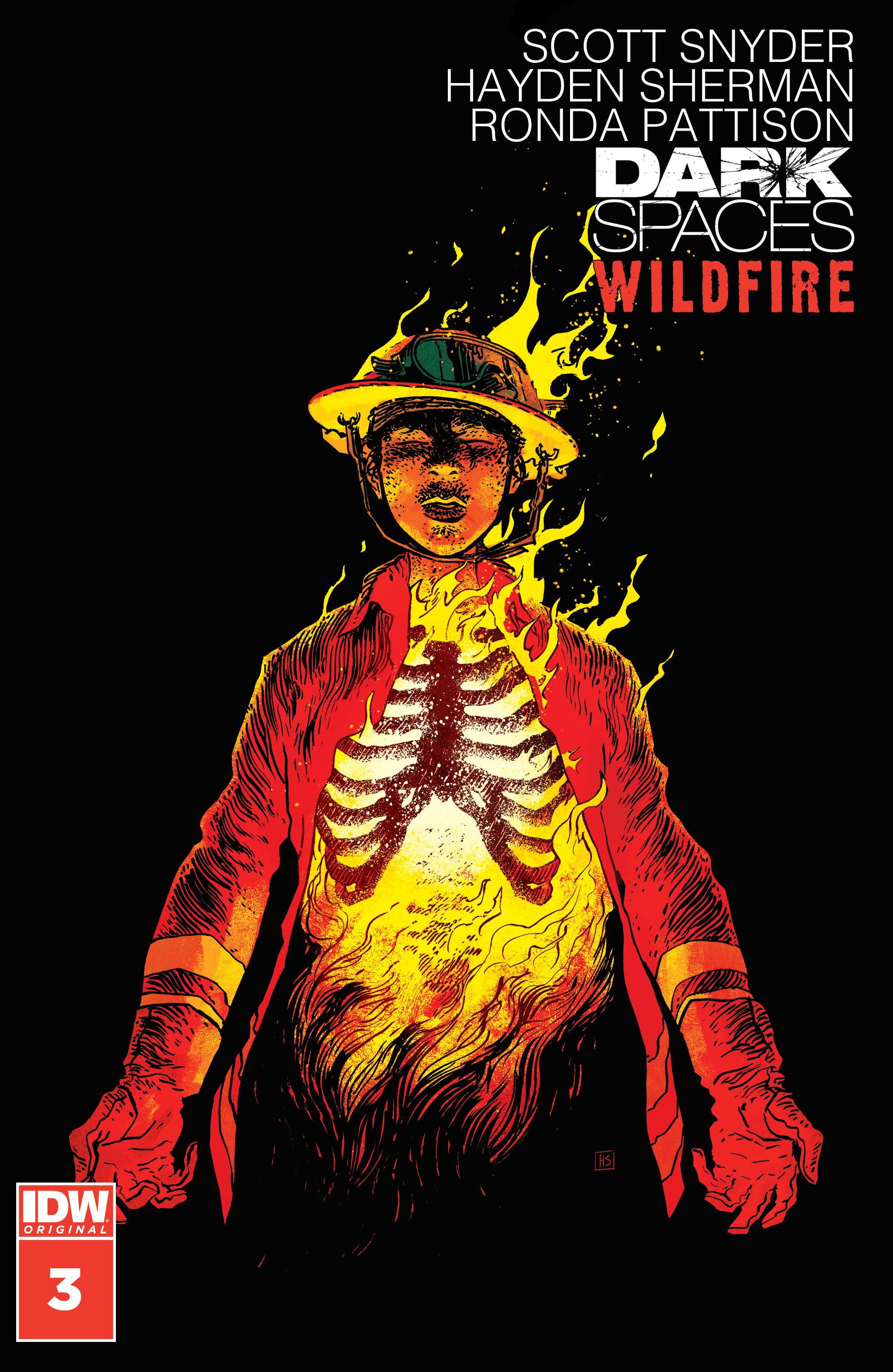Read online Dark Spaces: Wildfire comic -  Issue #3 - 1