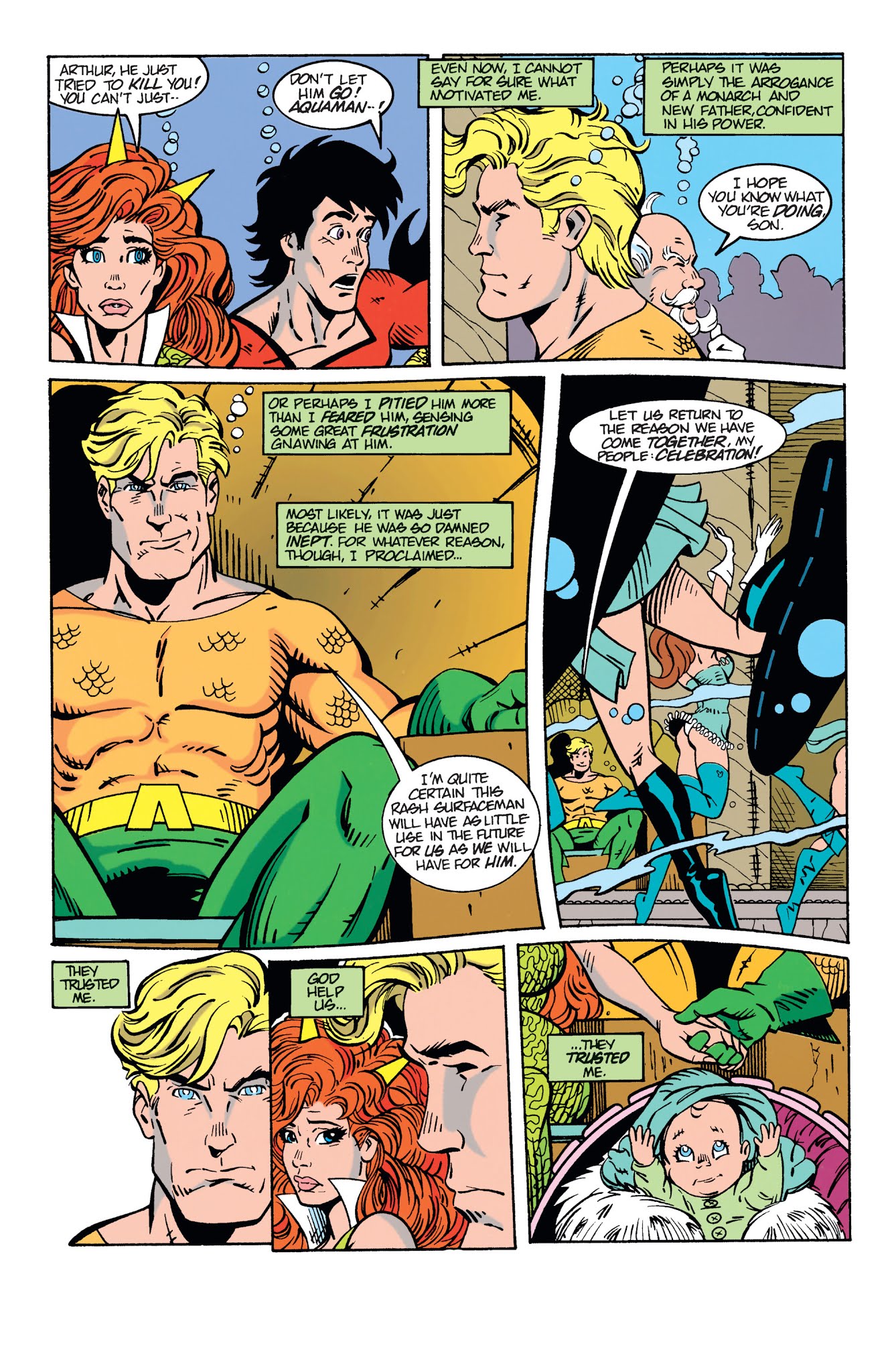Read online Aquaman (1994) comic -  Issue # _TPB 1 (Part 1) - 89