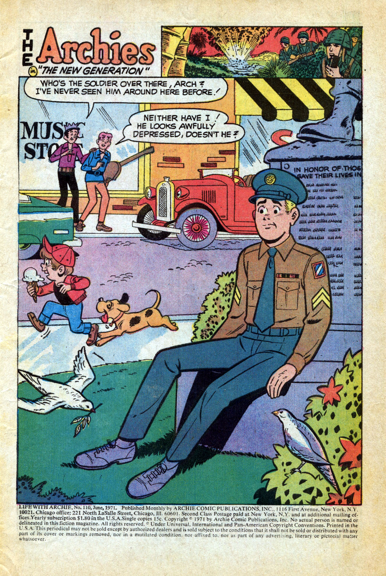 Read online Life With Archie (1958) comic -  Issue #110 - 3
