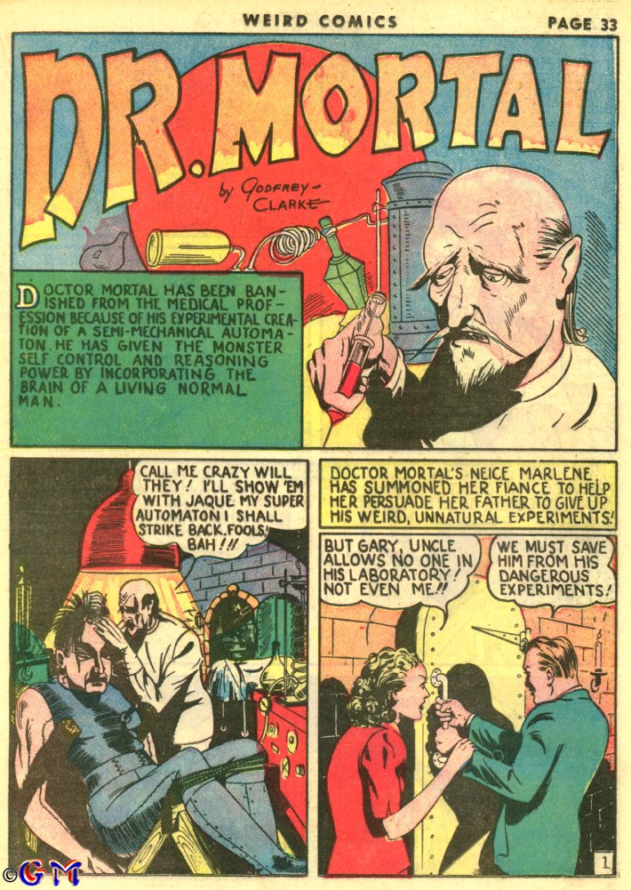 Read online Weird Comics comic -  Issue #3 - 35
