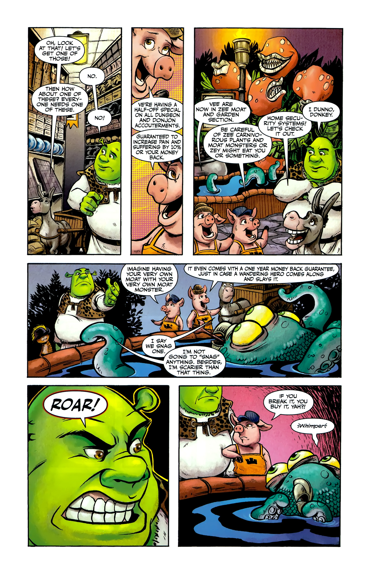Read online Shrek (2010) comic -  Issue #4 - 9