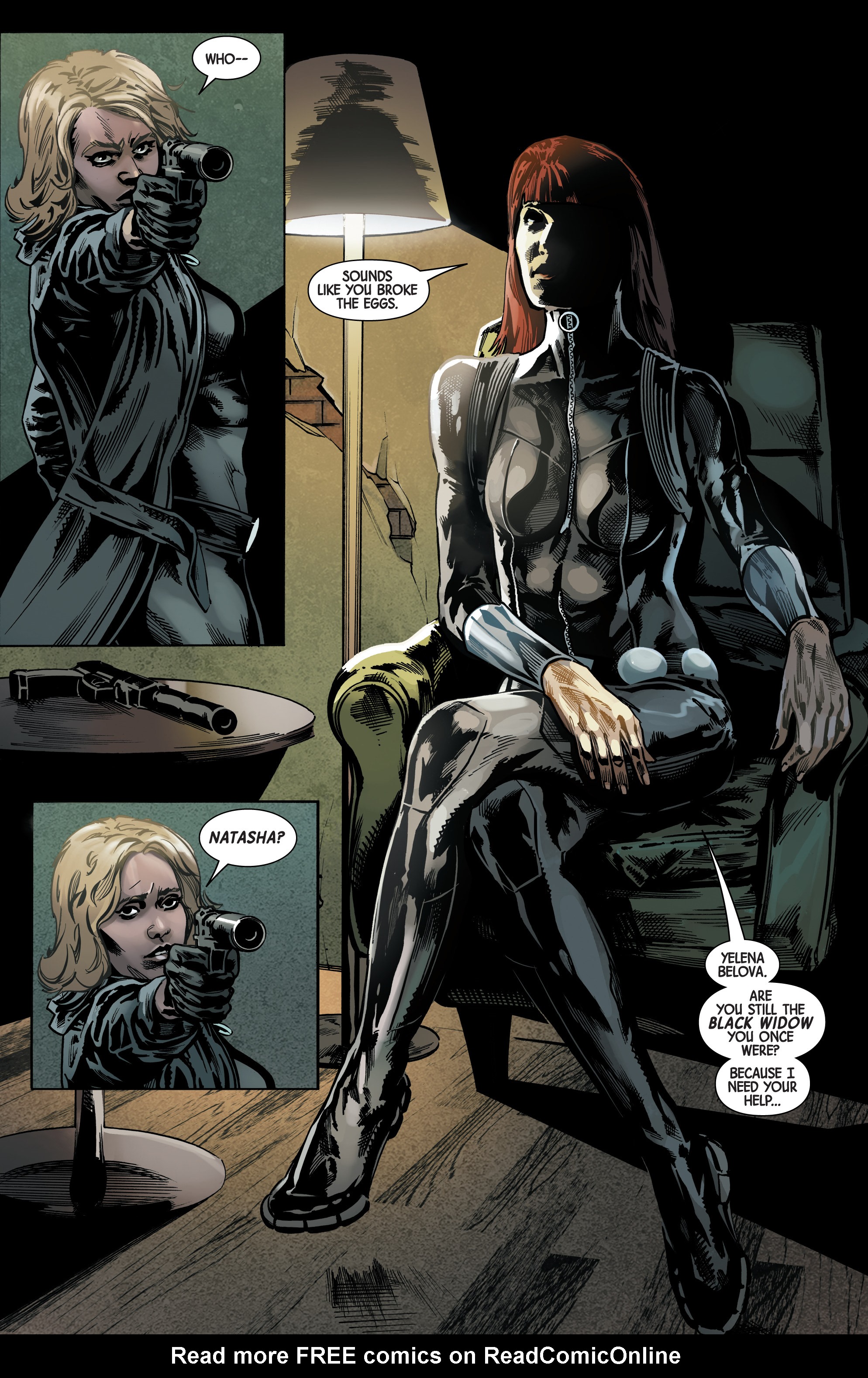 Read online The Web Of Black Widow comic -  Issue #3 - 4