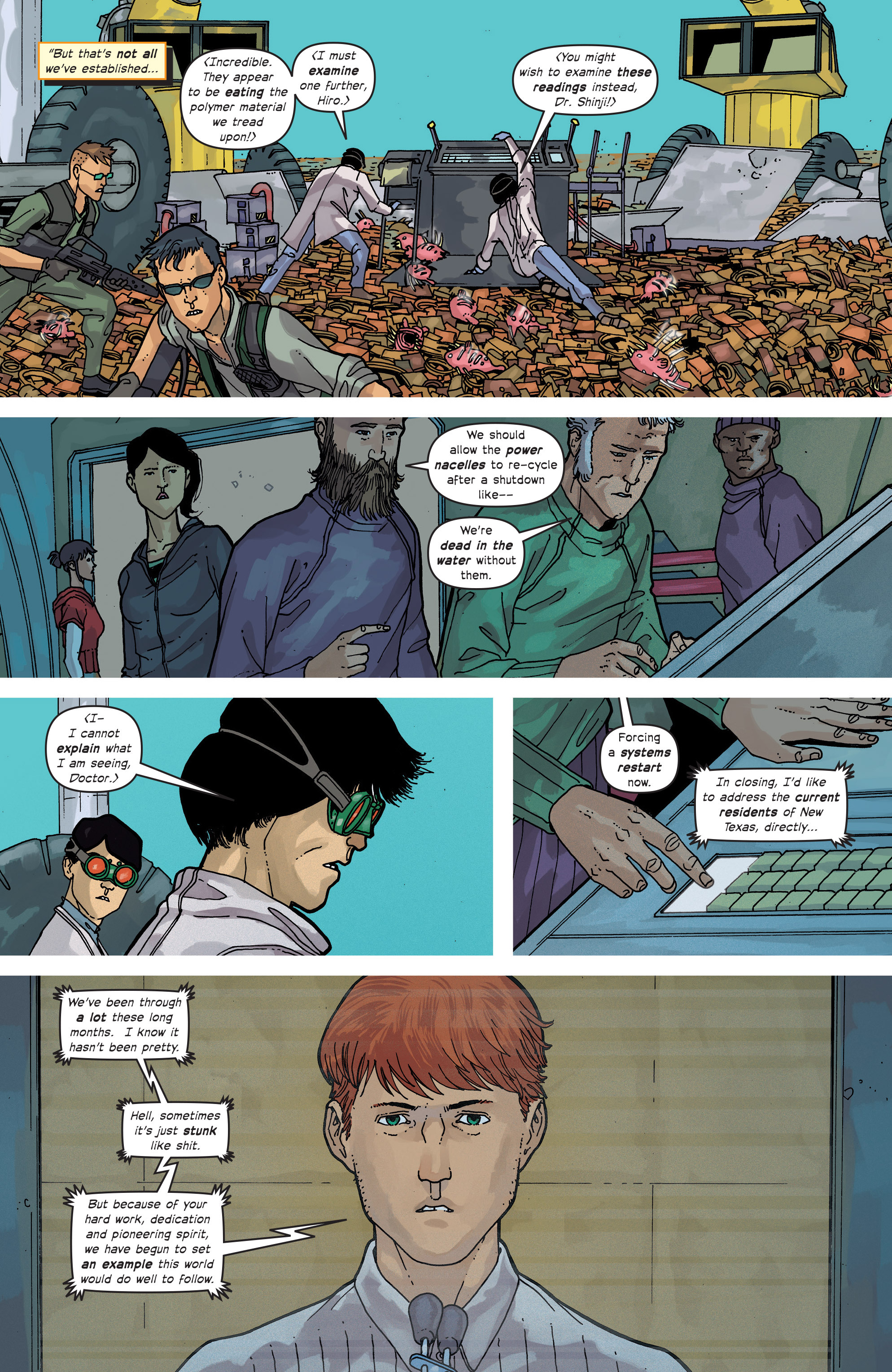Read online Great Pacific comic -  Issue #12 - 14