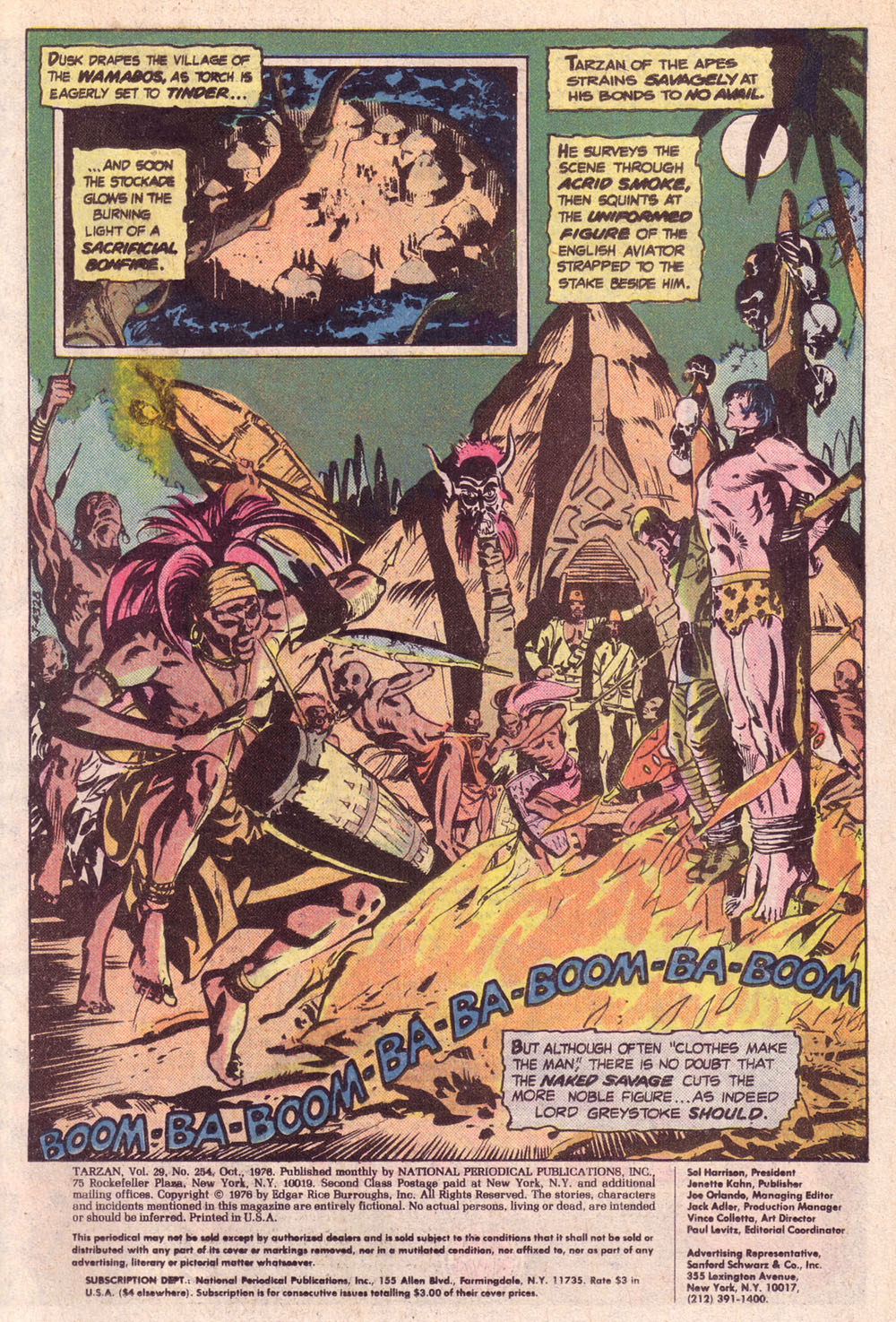 Read online Tarzan (1972) comic -  Issue #254 - 2