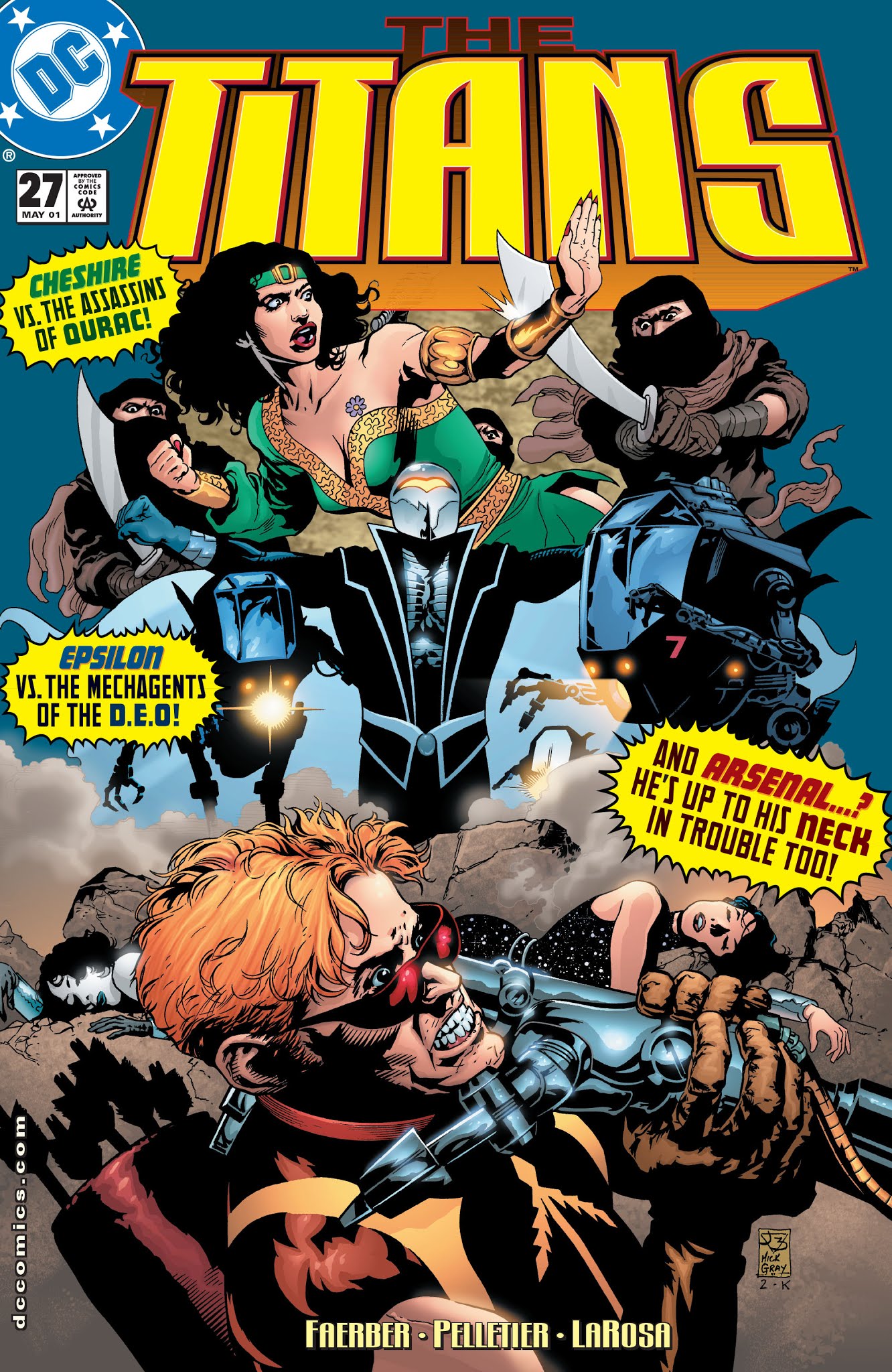 Read online The Titans (1999) comic -  Issue #27 - 1