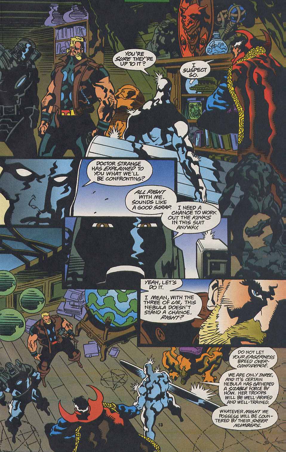 Read online Secret Defenders comic -  Issue #9 - 10