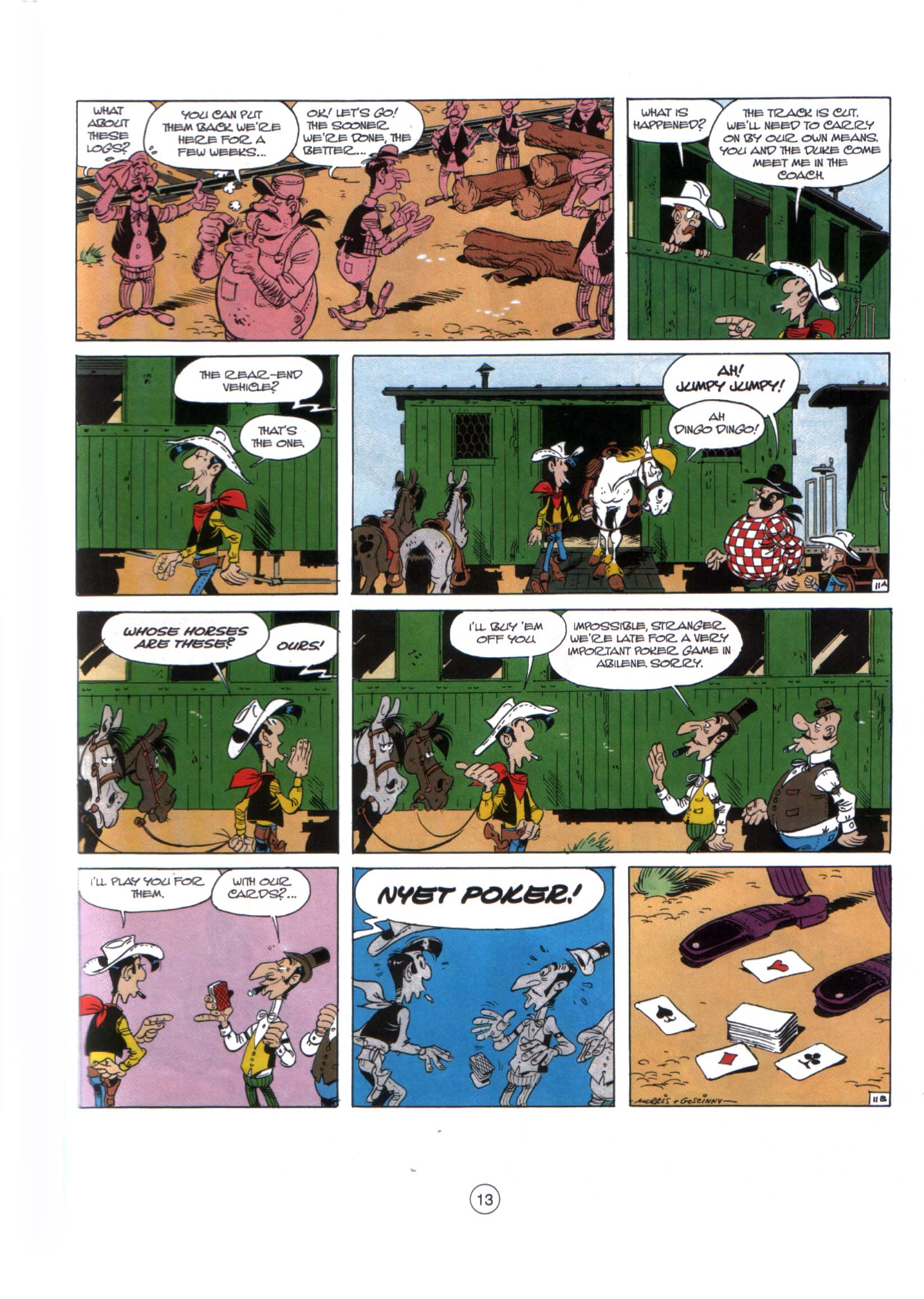 Read online A Lucky Luke Adventure comic -  Issue #29 - 12