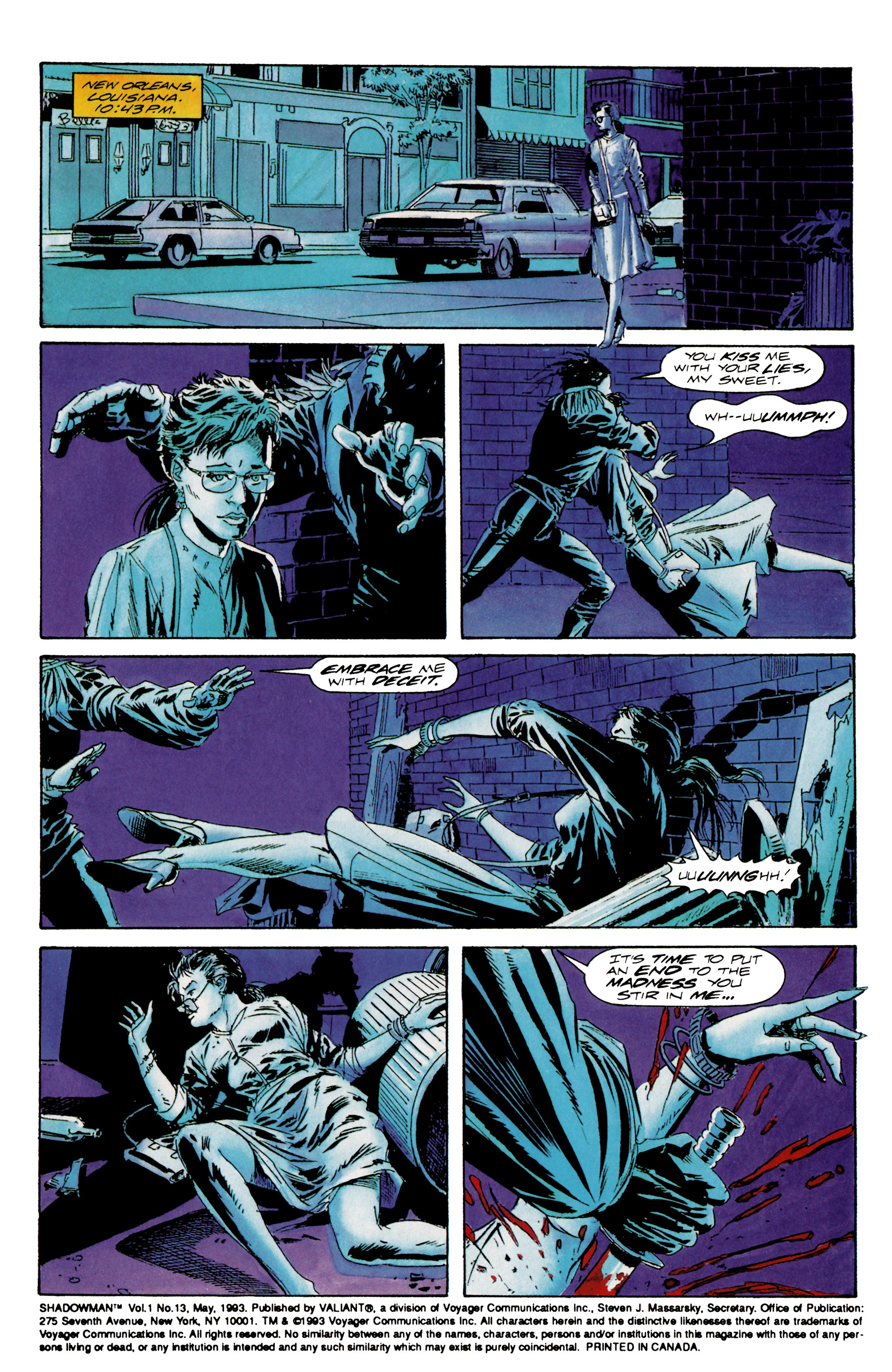 Read online Shadowman (1992) comic -  Issue #13 - 2