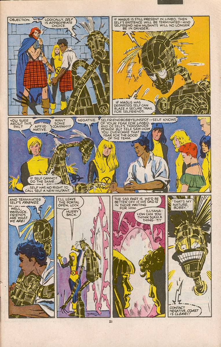 The New Mutants Issue #47 #54 - English 22