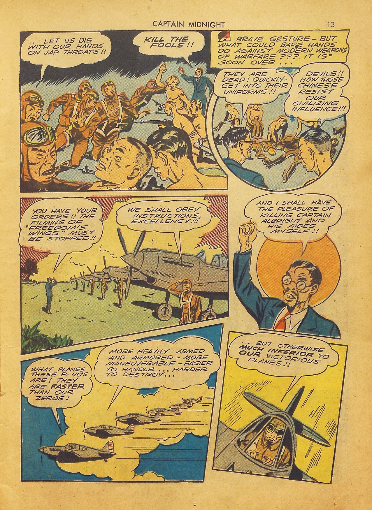 Read online Captain Midnight (1942) comic -  Issue #2 - 12