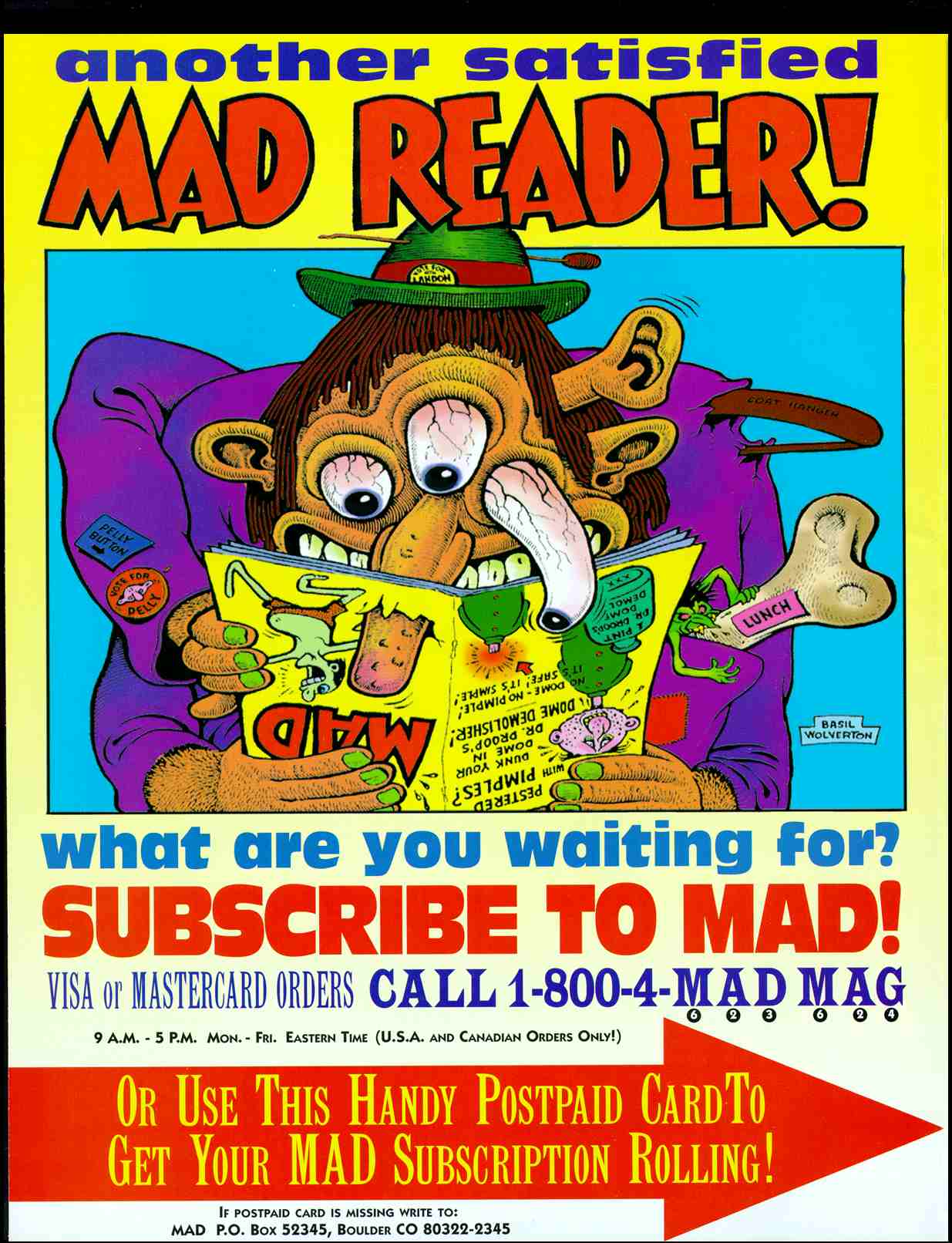 Read online MAD comic -  Issue #358 - 2