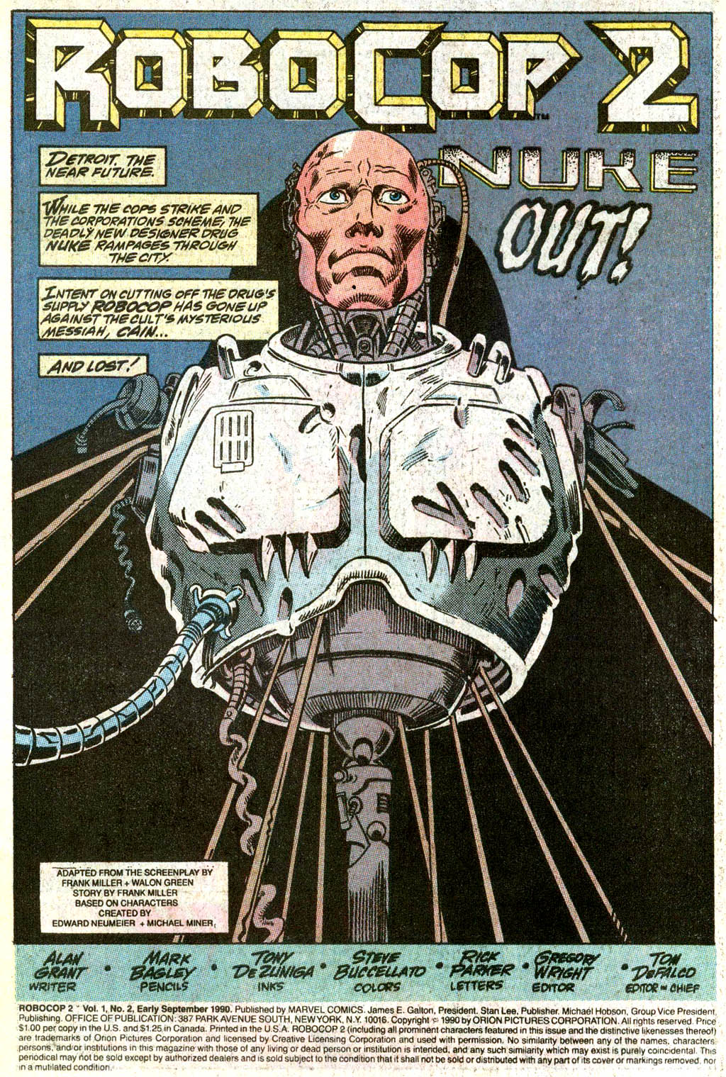 Read online RoboCop 2 comic -  Issue #2 - 2