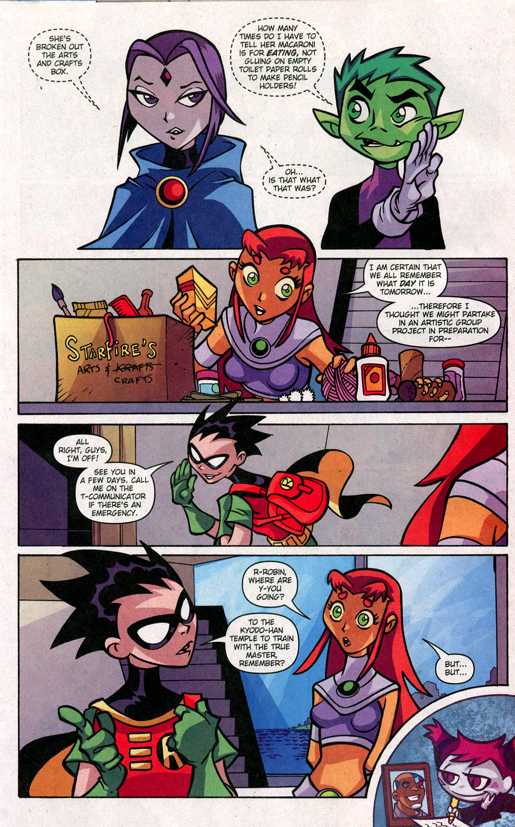 Read online Teen Titans Go! (2003) comic -  Issue #27 - 6