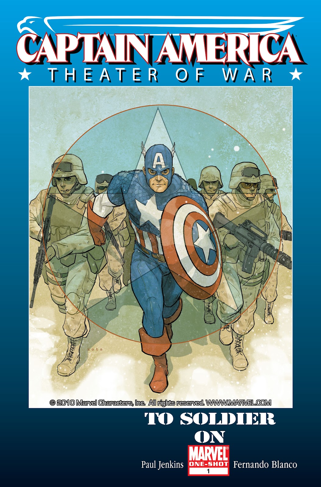 Captain America Theater of War: To Soldier On issue Full - Page 1