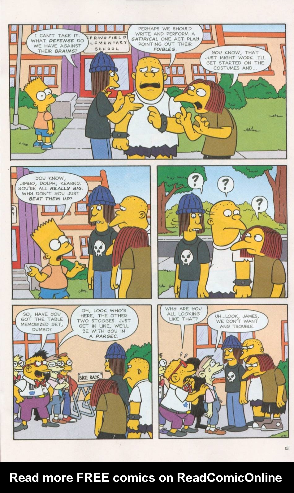 Read online Simpsons Comics comic -  Issue #75 - 16