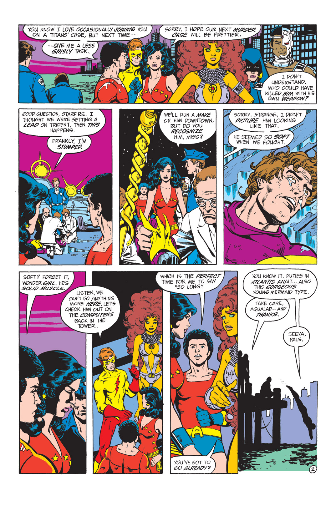 Read online The New Teen Titans (1980) comic -  Issue #33 - 3