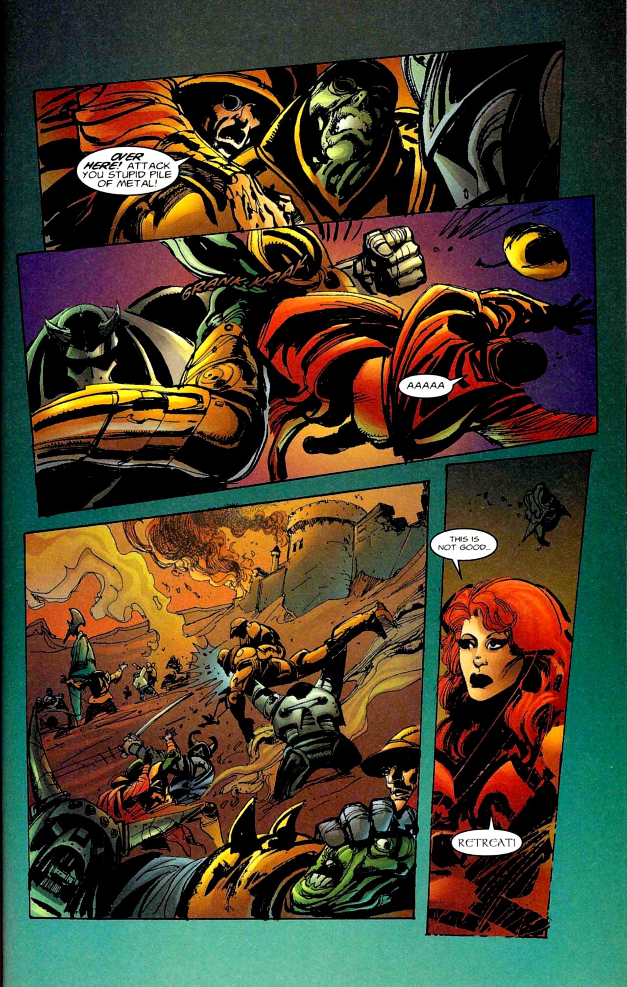 Read online Urza-Mishra War on the World of Magic: The Gathering comic -  Issue #1 - 45