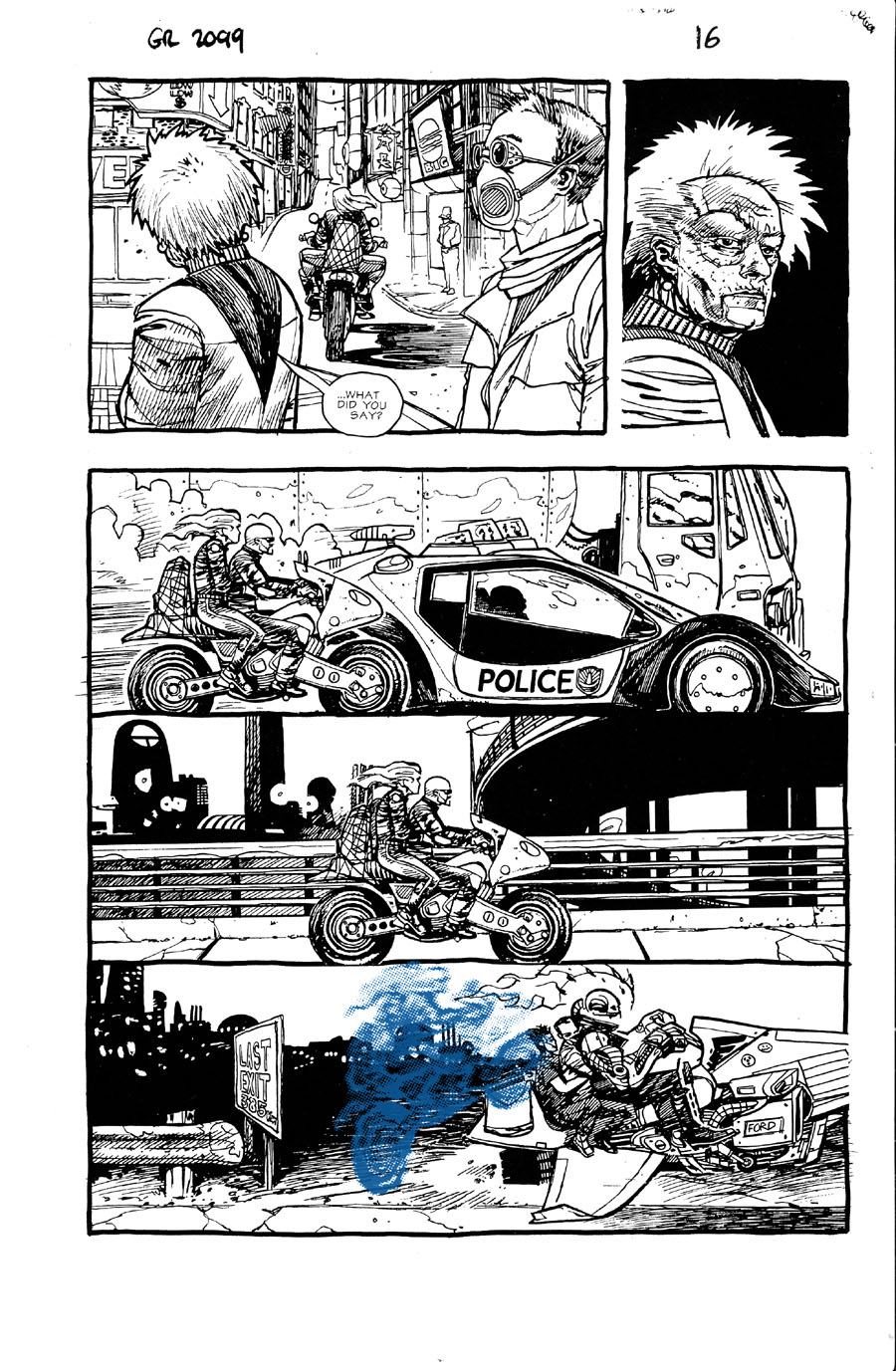 Read online Ghost Rider 2099: Daddy Dearest comic -  Issue # Full - 16