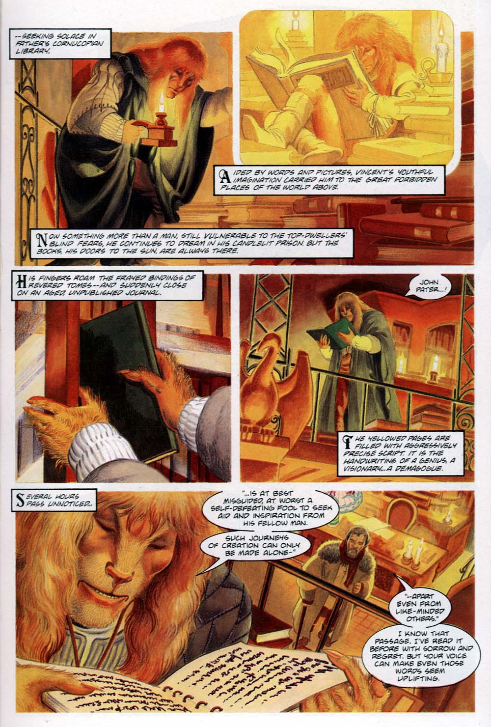 Read online Beauty and The Beast: Portrait of Love comic -  Issue # Full - 19
