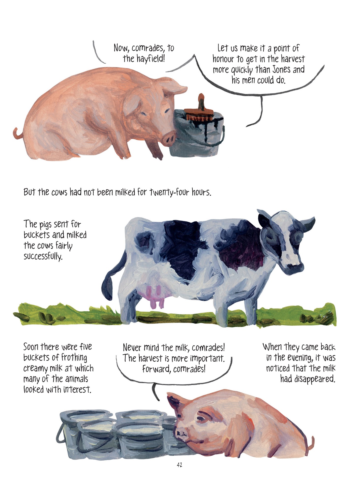 Read online Animal Farm: The Graphic Novel comic -  Issue # TPB (Part 1) - 39