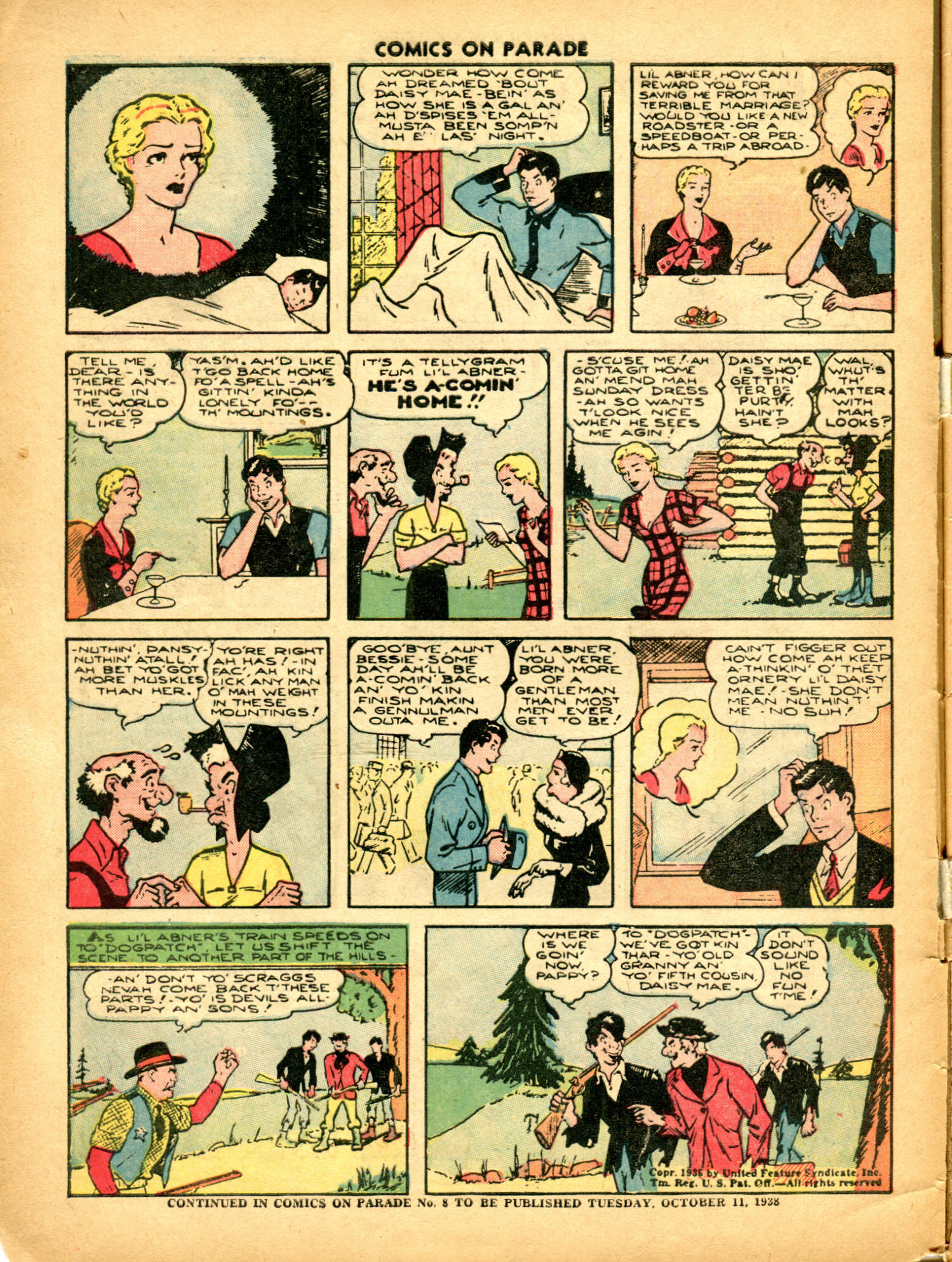 Read online Comics on Parade comic -  Issue #7 - 8