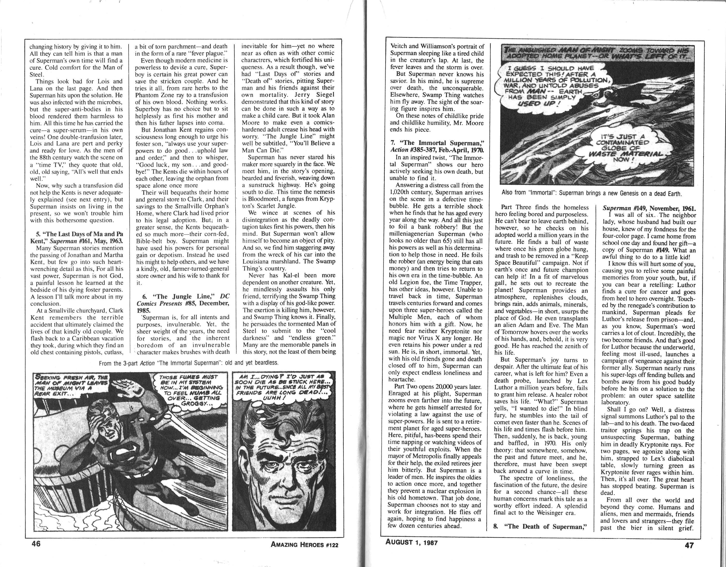 Read online Amazing Heroes comic -  Issue #122 - 24