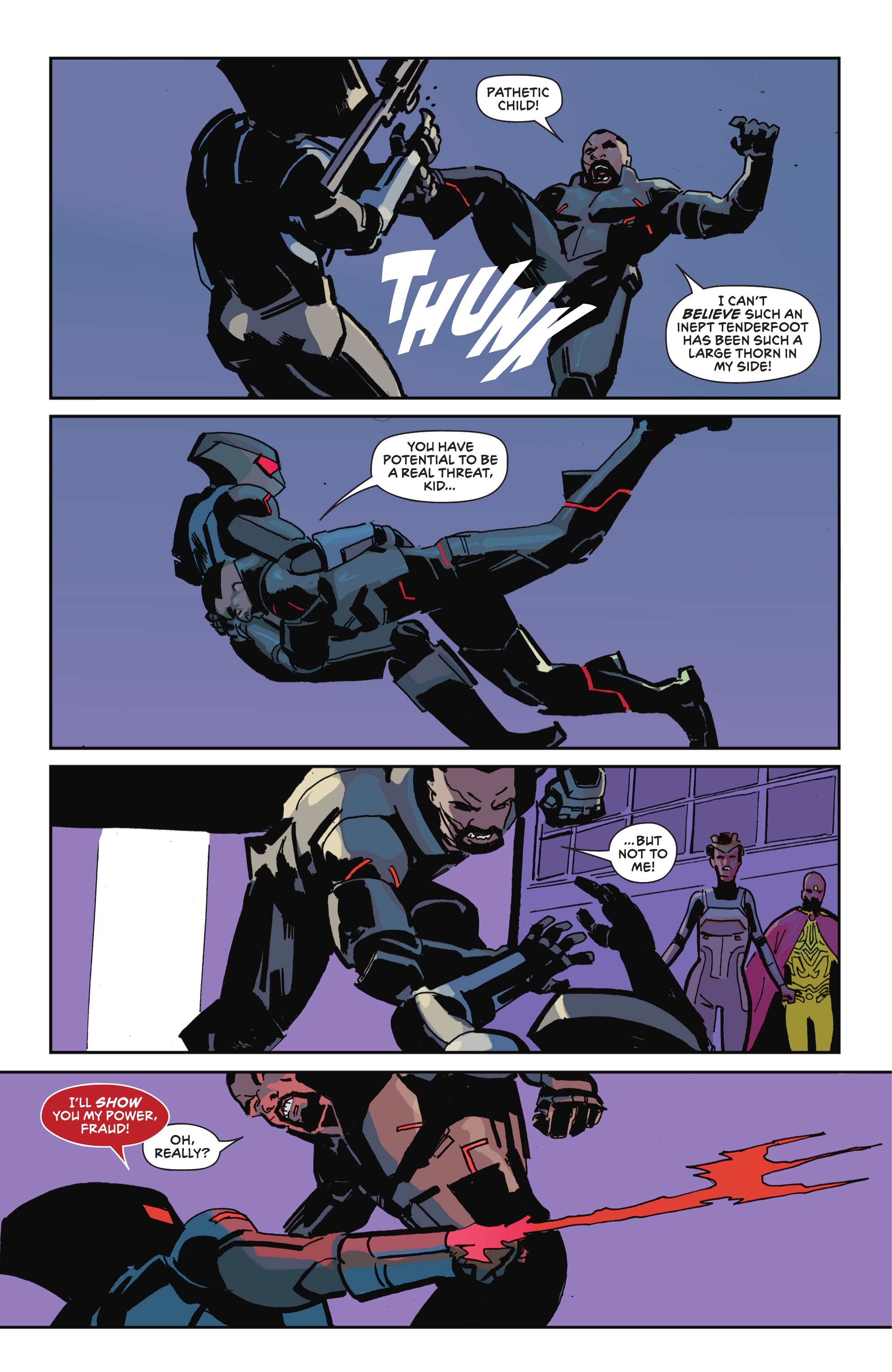 Read online Black Manta comic -  Issue #5 - 16