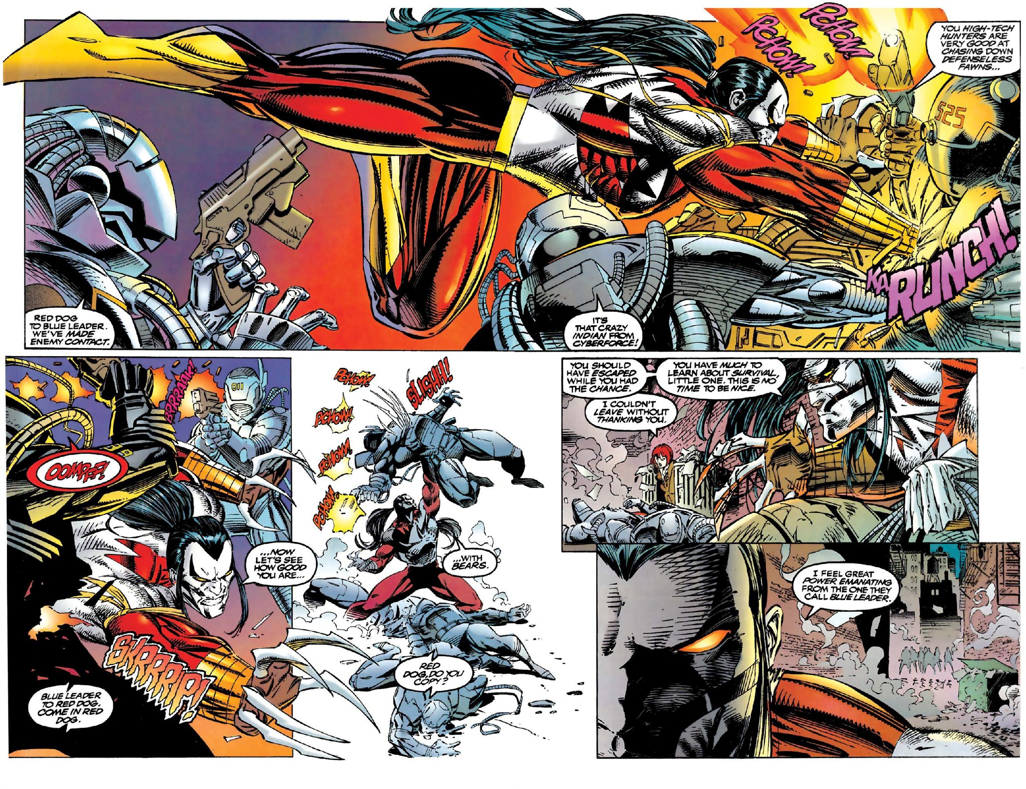 Read online Cyberforce (1992) comic -  Issue # _The Complete Cyberforce (Part 1) - 19