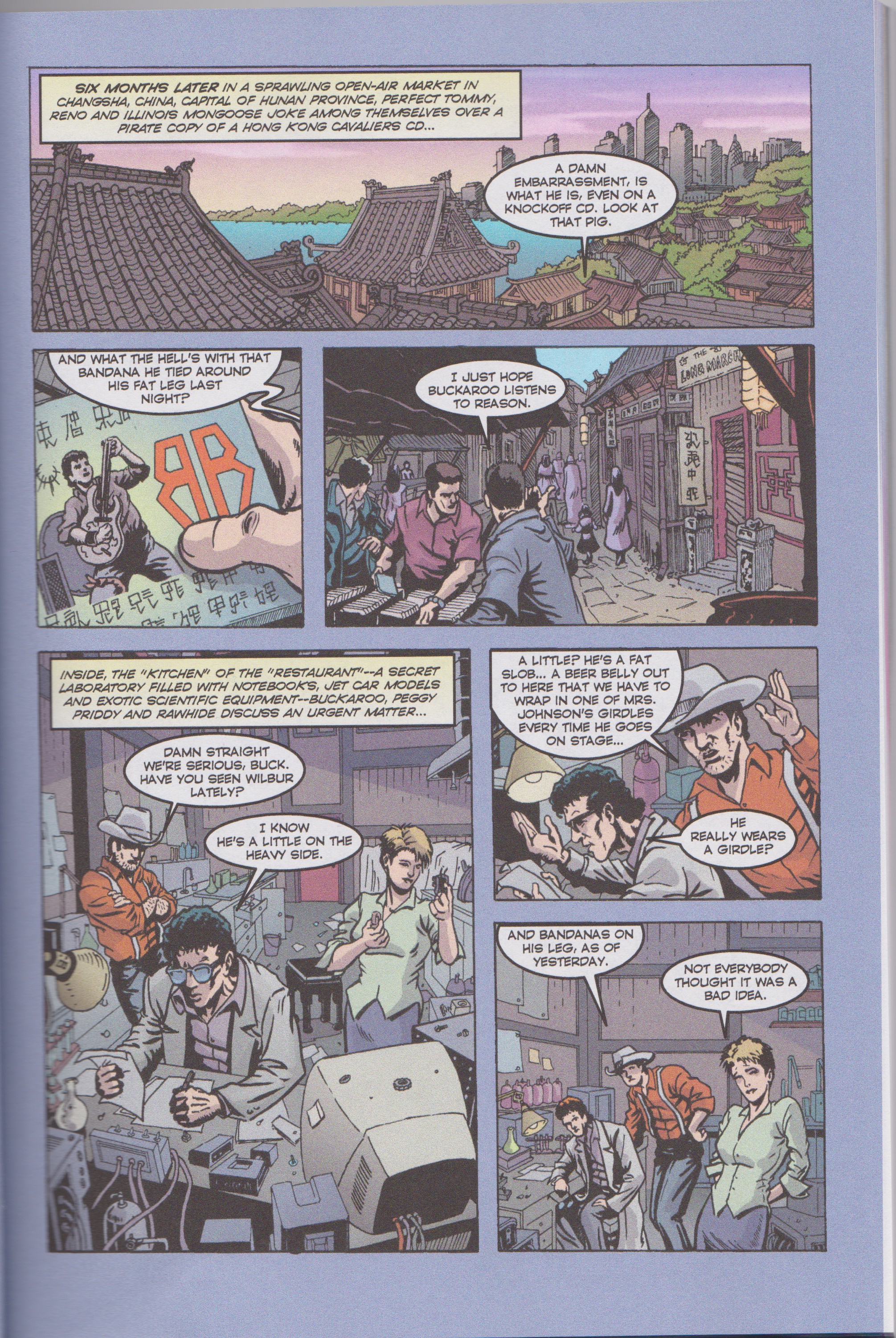 Read online Buckaroo Banzai: No Matter Where You Go... There You Are... comic -  Issue # TPB (Part 1) - 44