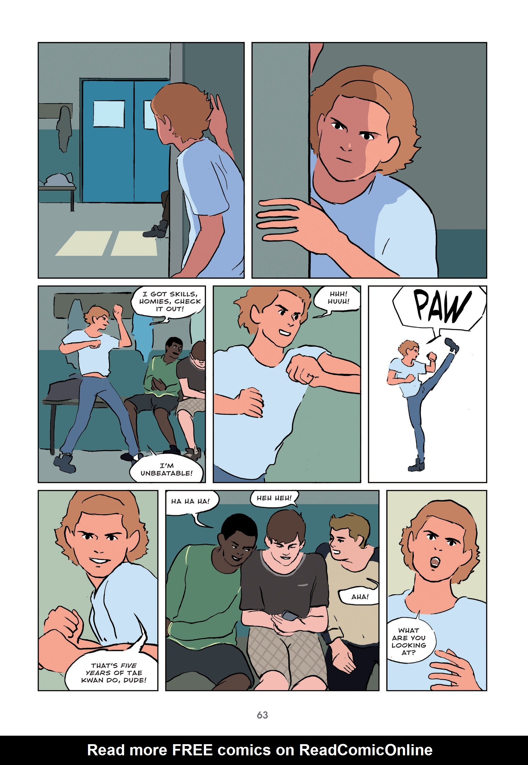 Read online The Locker Room comic -  Issue # TPB - 64