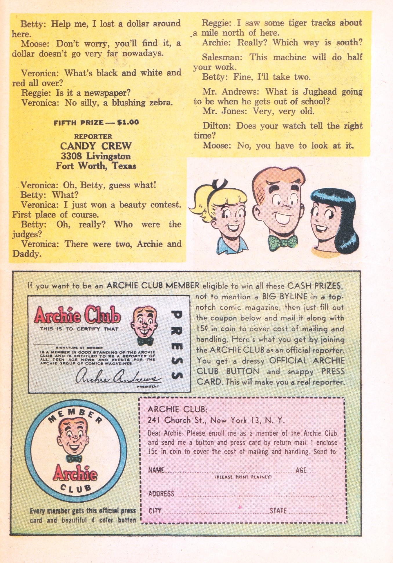 Read online Archie's Joke Book Magazine comic -  Issue #64 - 27
