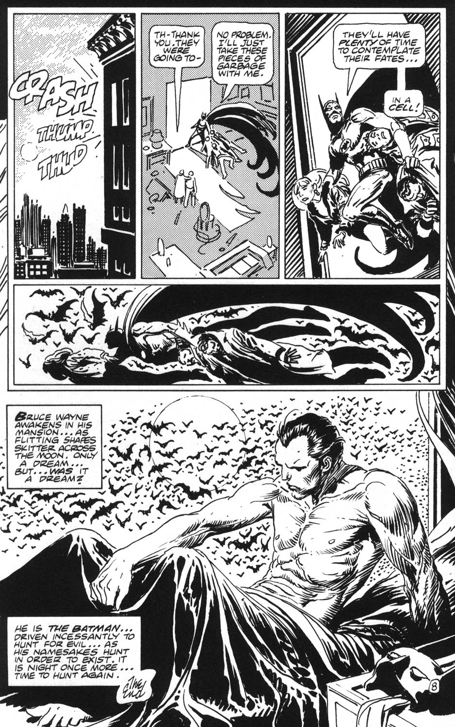 Read online Batman Black and White comic -  Issue #1 - 30