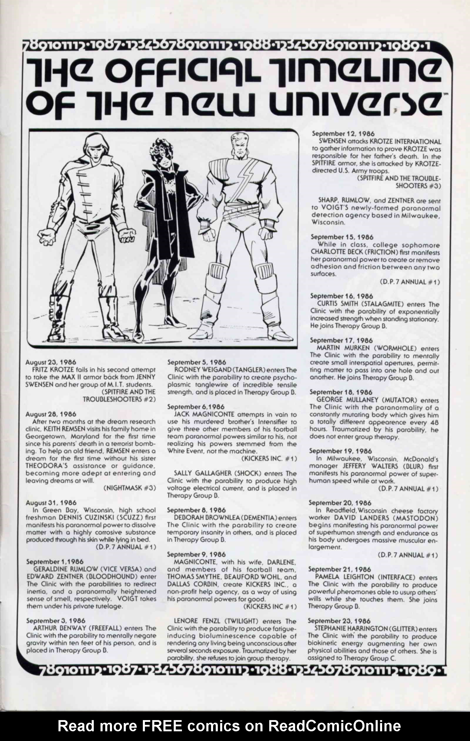 Read online Psi-Force comic -  Issue #29 - 34