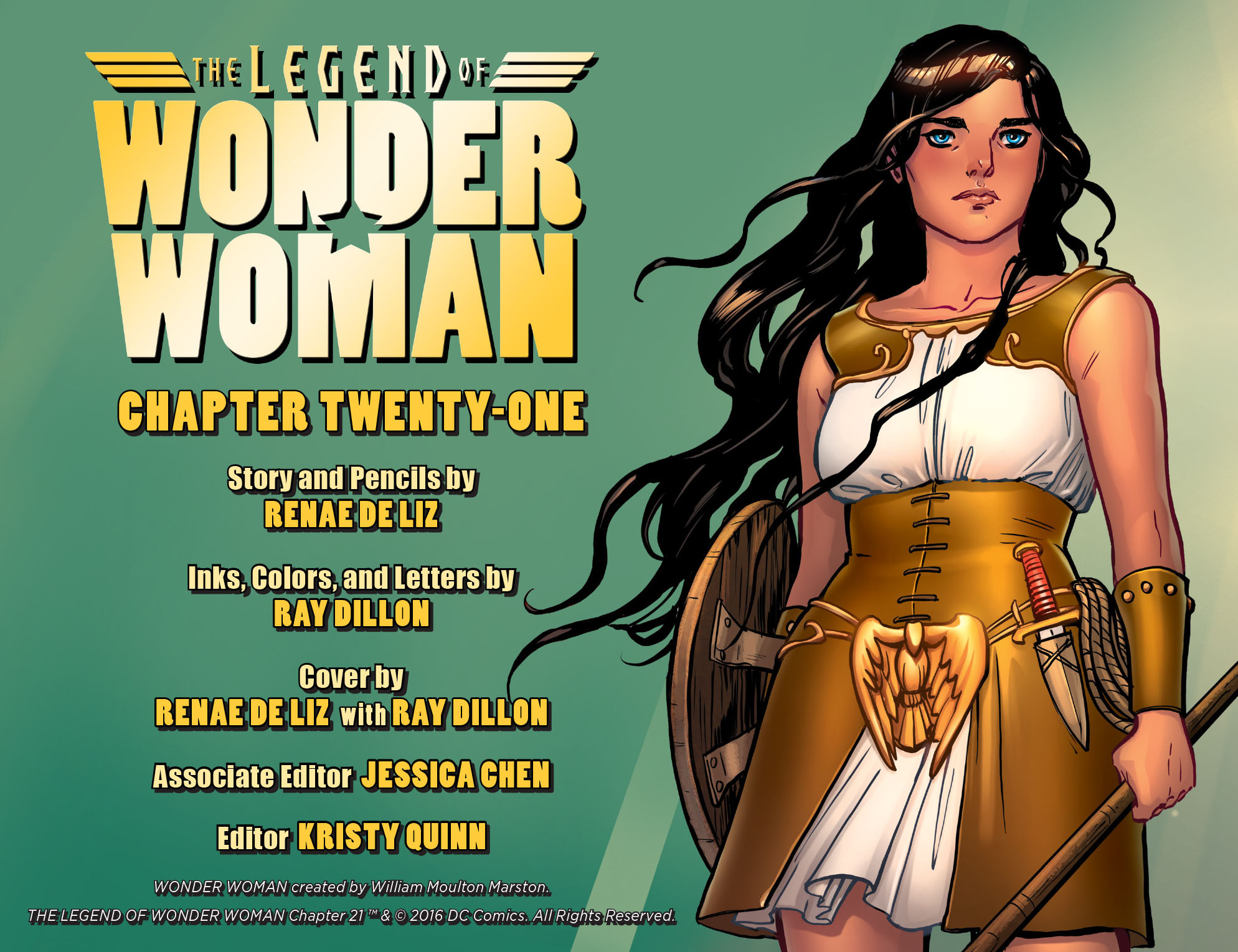 Read online The Legend of Wonder Woman (2015) comic -  Issue #21 - 3