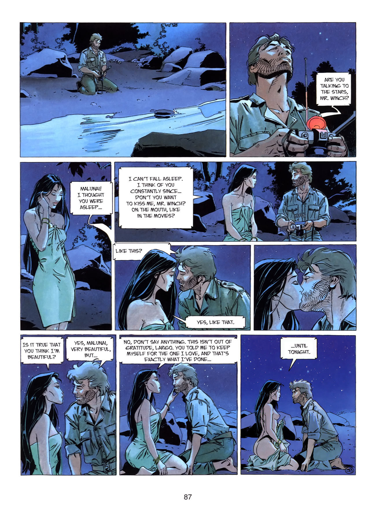 Read online Largo Winch comic -  Issue #4 - 88