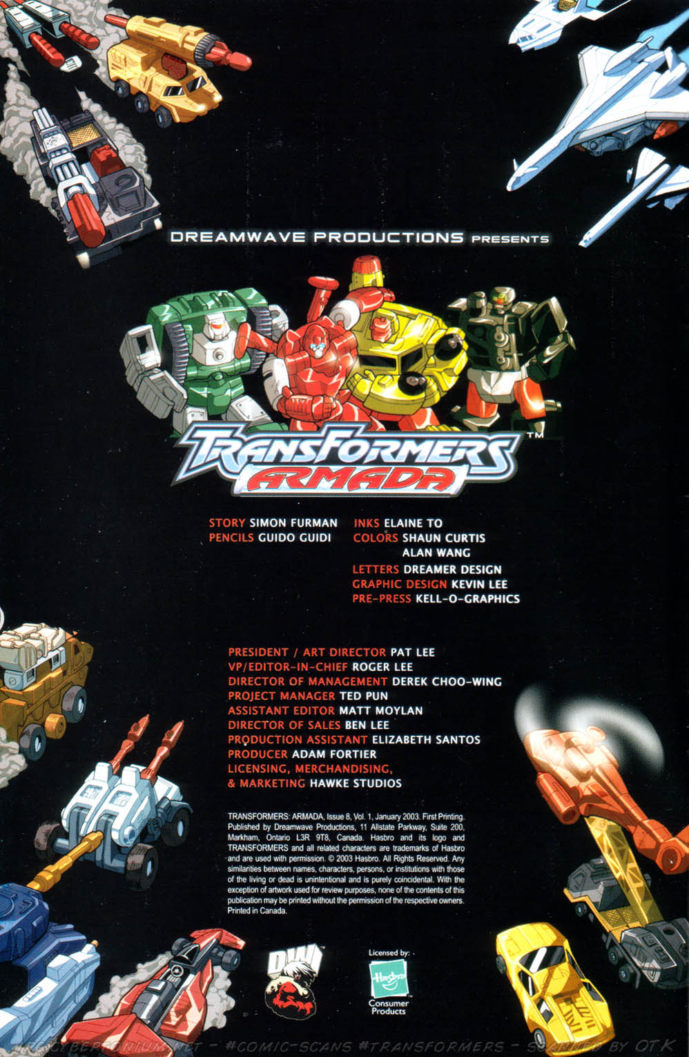 Read online Transformers Armada comic -  Issue #8 - 2