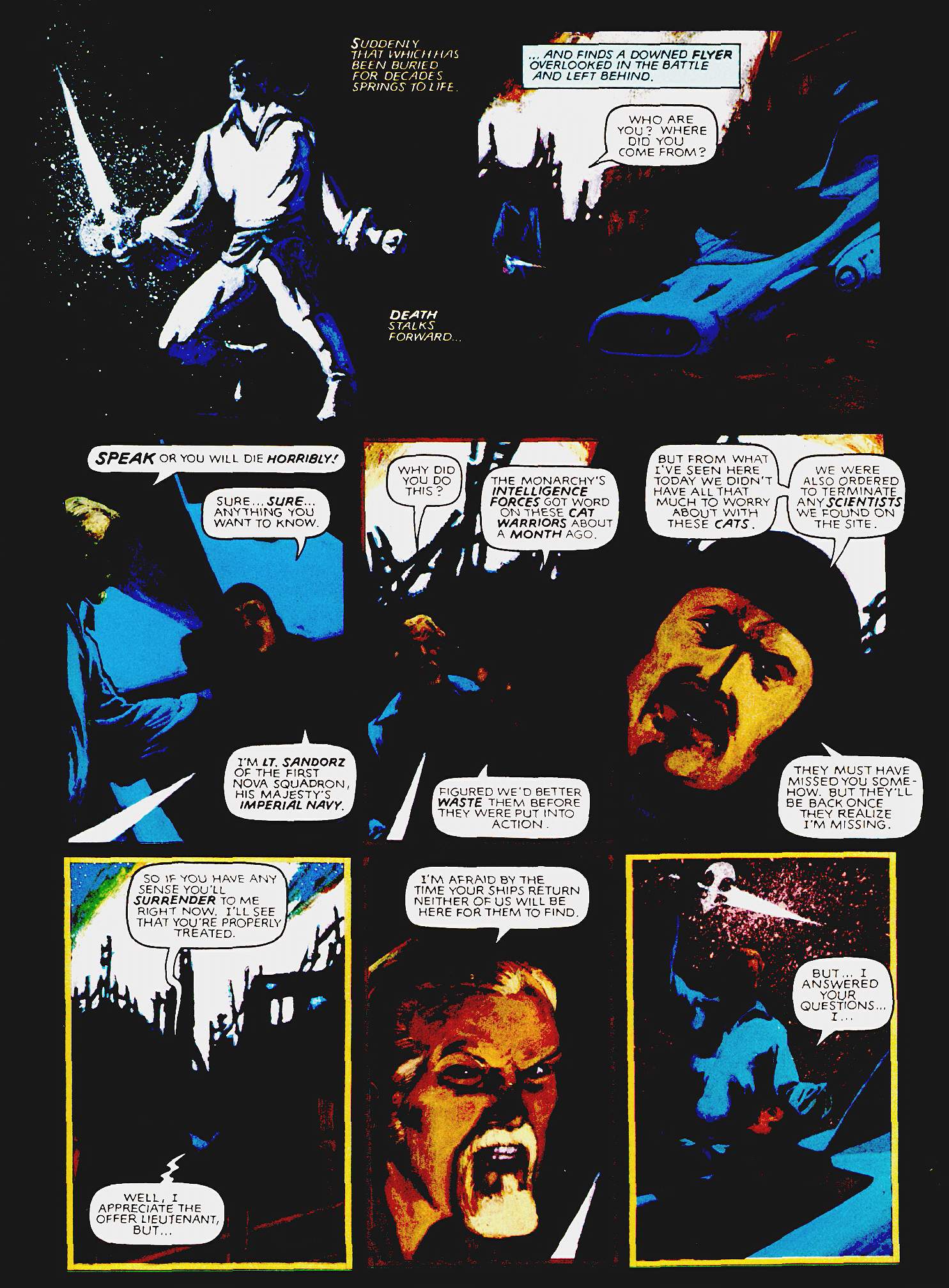 Read online Marvel Graphic Novel comic -  Issue #3 - Dreadstar - 29