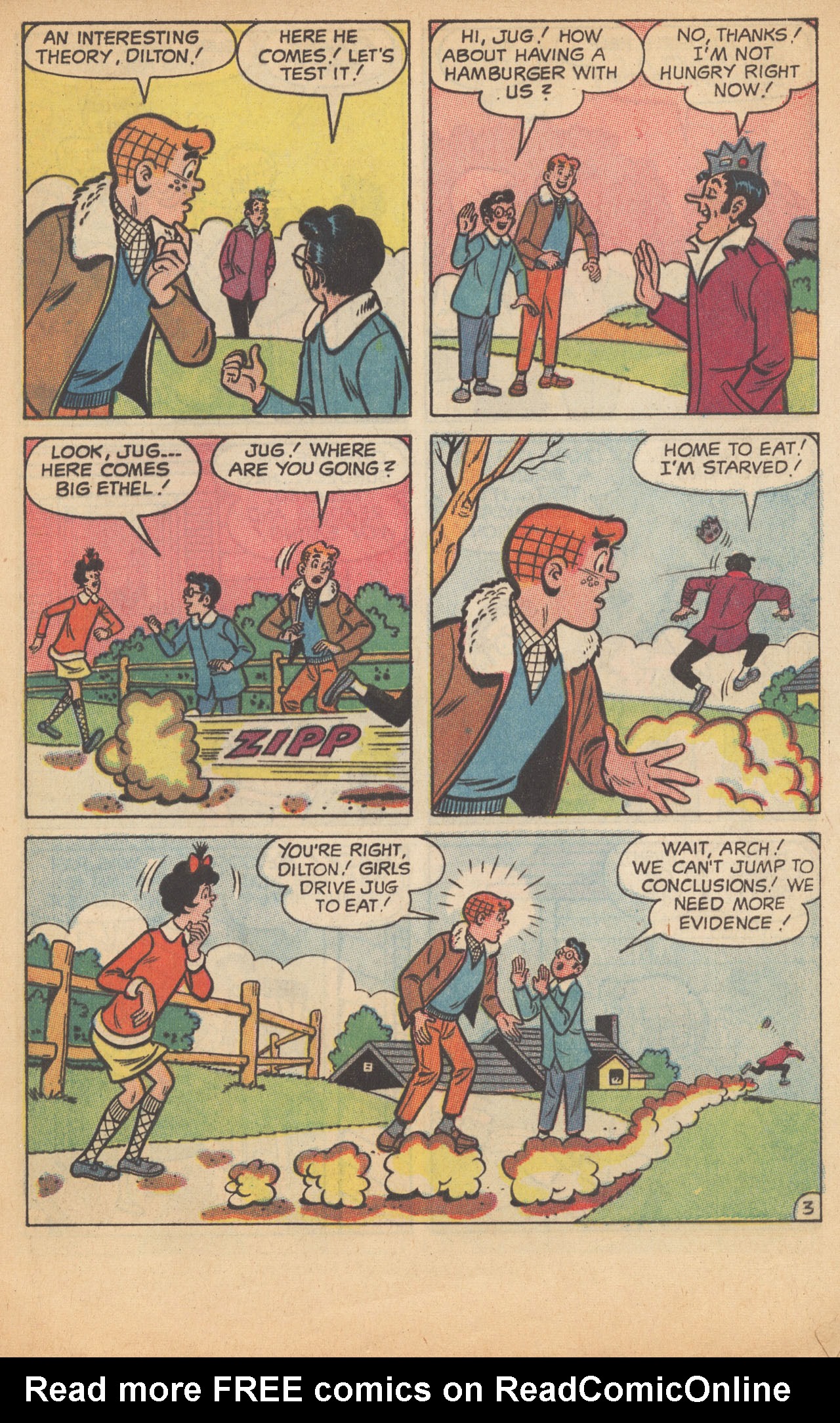 Read online Jughead (1965) comic -  Issue #165 - 3