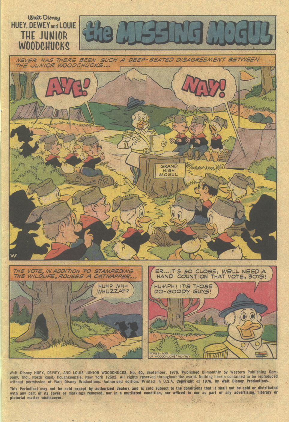 Read online Huey, Dewey, and Louie Junior Woodchucks comic -  Issue #40 - 3