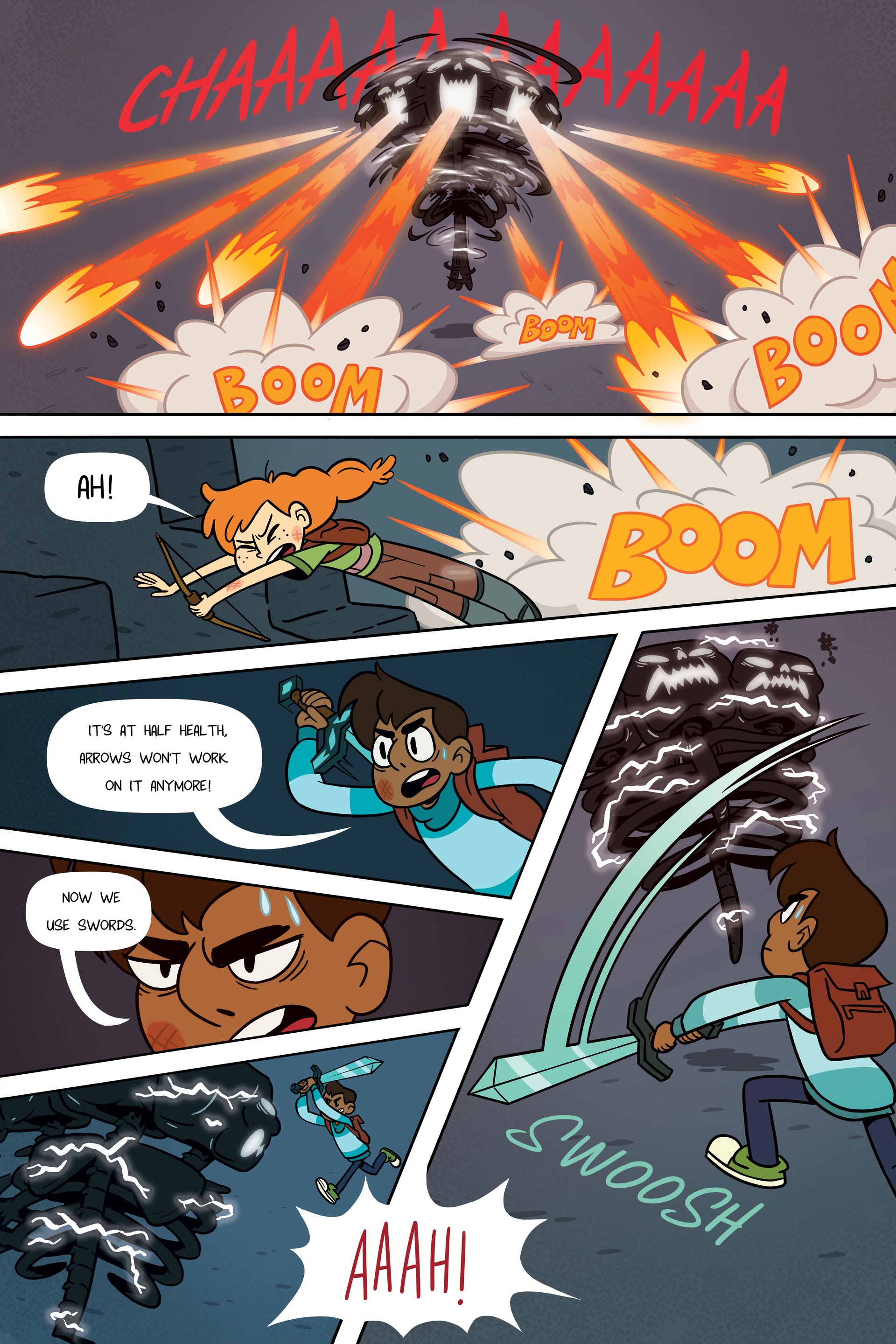 Read online Minecraft: Open World – Into the Nether comic -  Issue # TPB - 70
