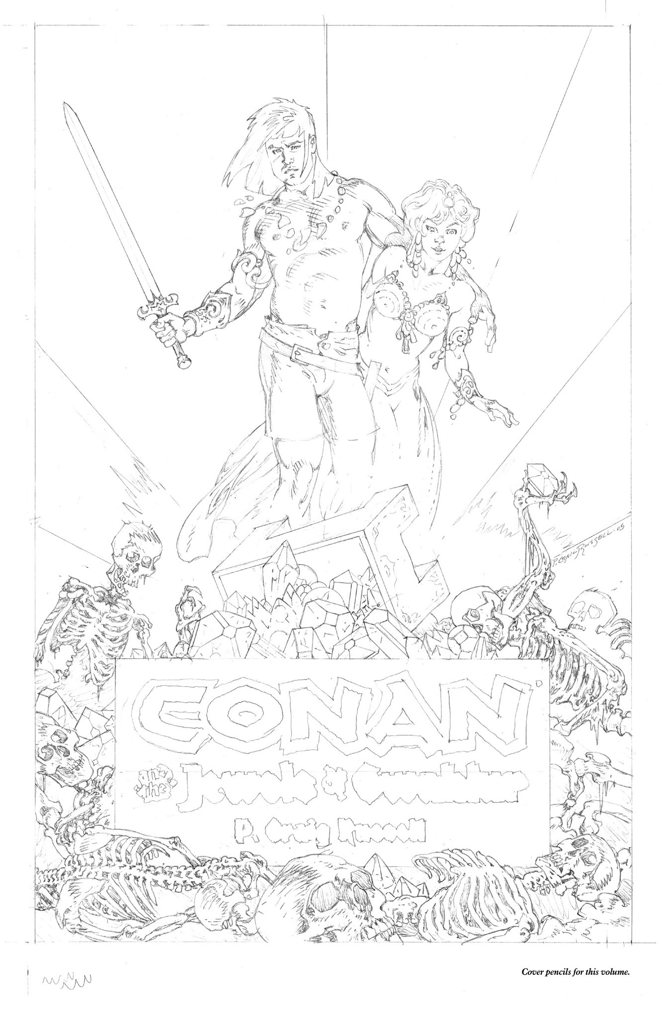 Read online Conan and the Jewels of Gwahlur comic -  Issue # _TPB - 87
