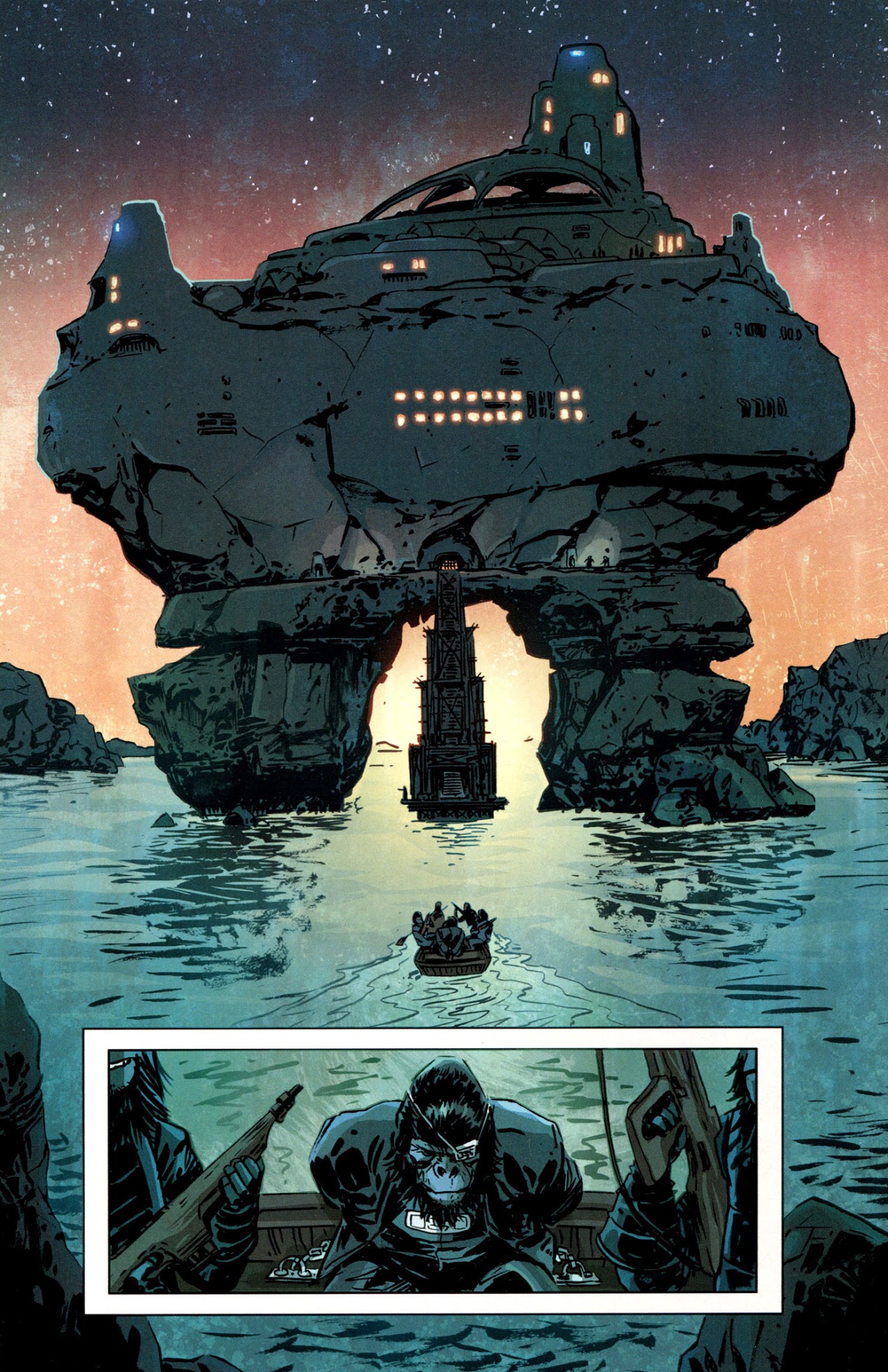 Read online Betrayal of the Planet of the Apes comic -  Issue #2 - 16