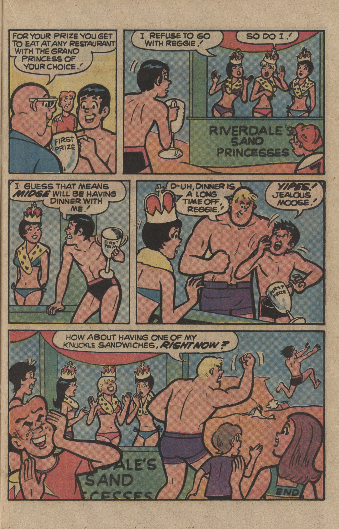 Read online Reggie and Me (1966) comic -  Issue #100 - 17
