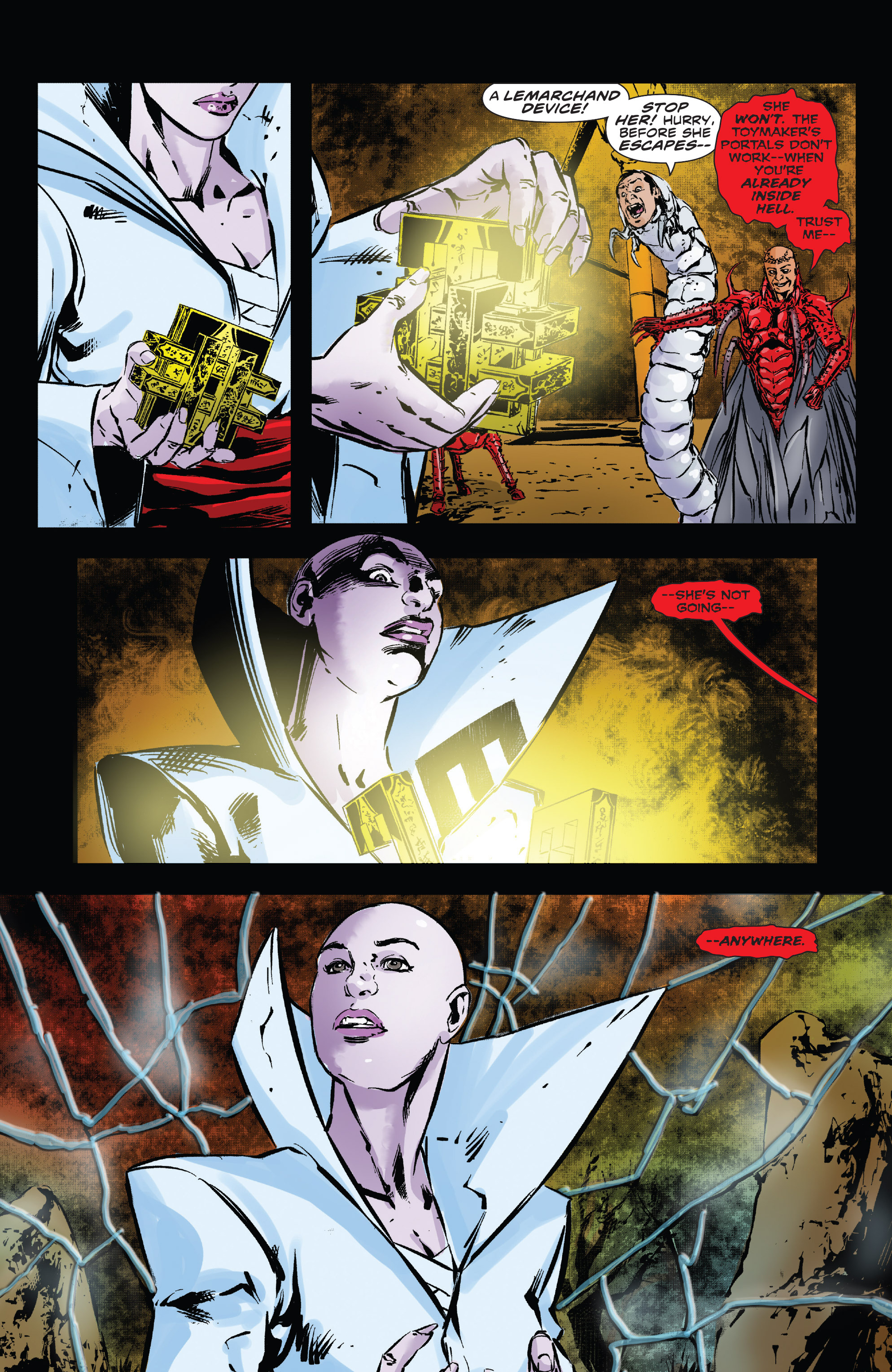 Read online Clive Barker's Hellraiser: The Dark Watch comic -  Issue # TPB 3 - 100