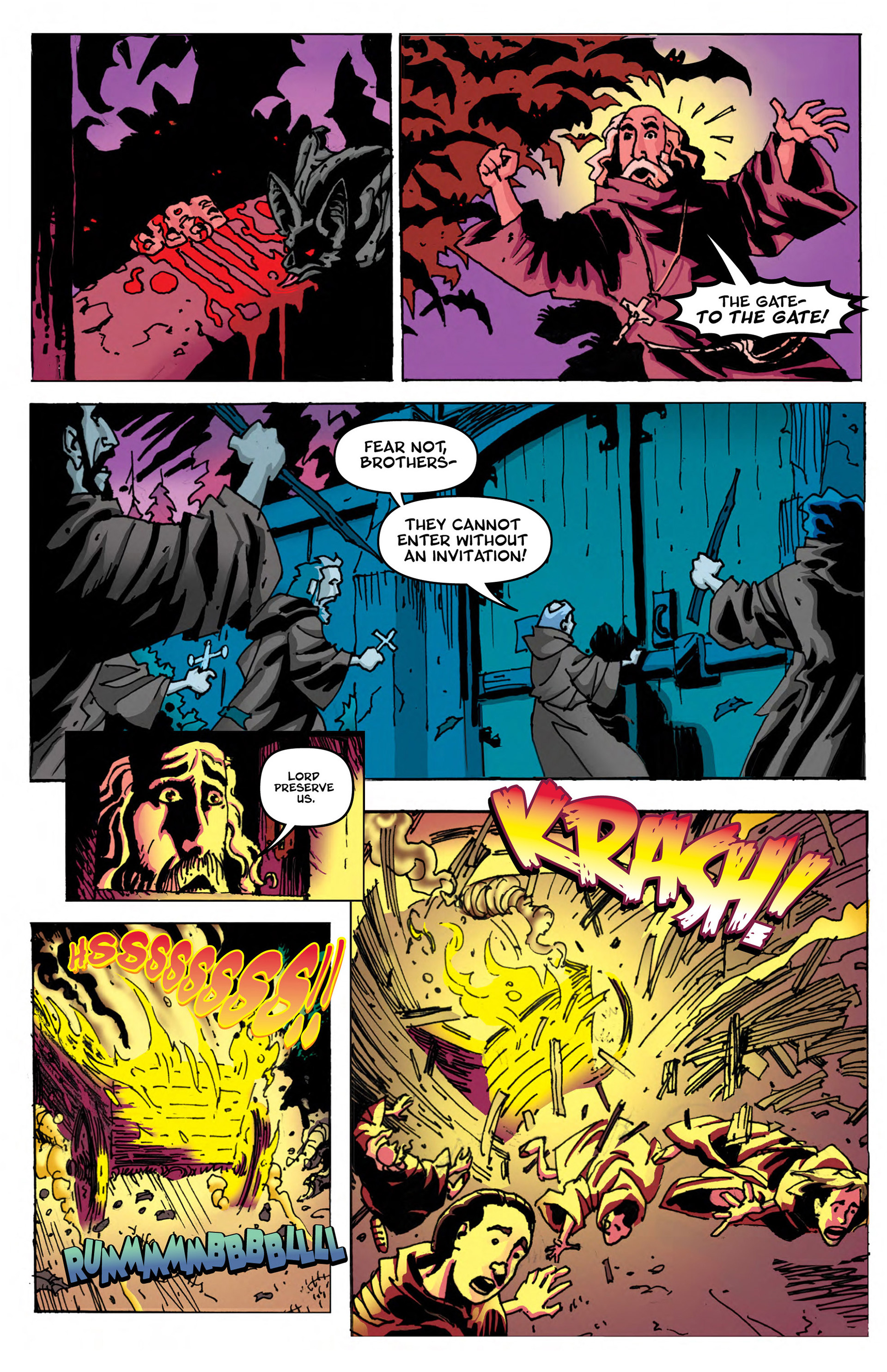 Read online Flesh and Blood comic -  Issue # TPB 1 - 71
