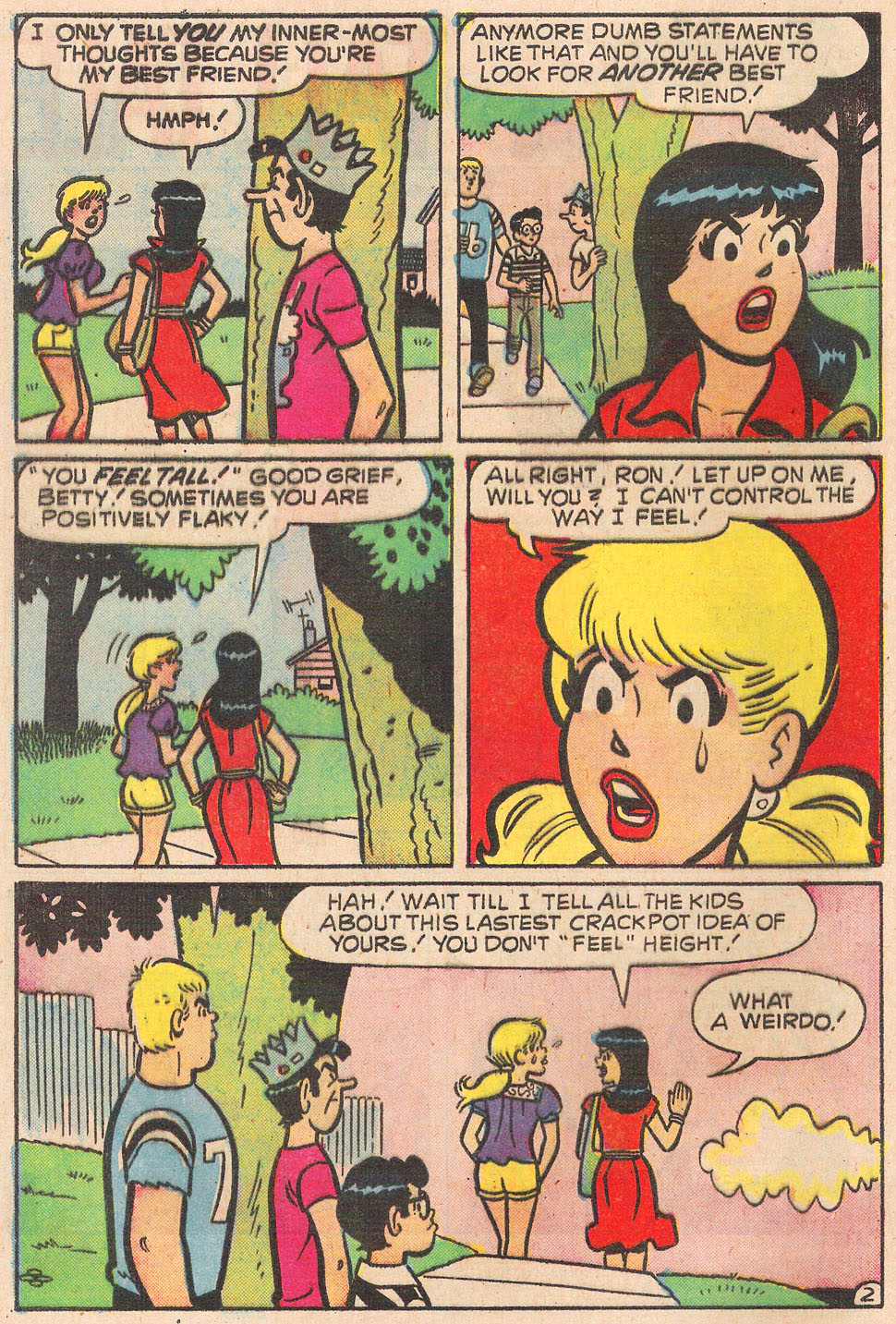 Read online Archie's Girls Betty and Veronica comic -  Issue #249 - 4