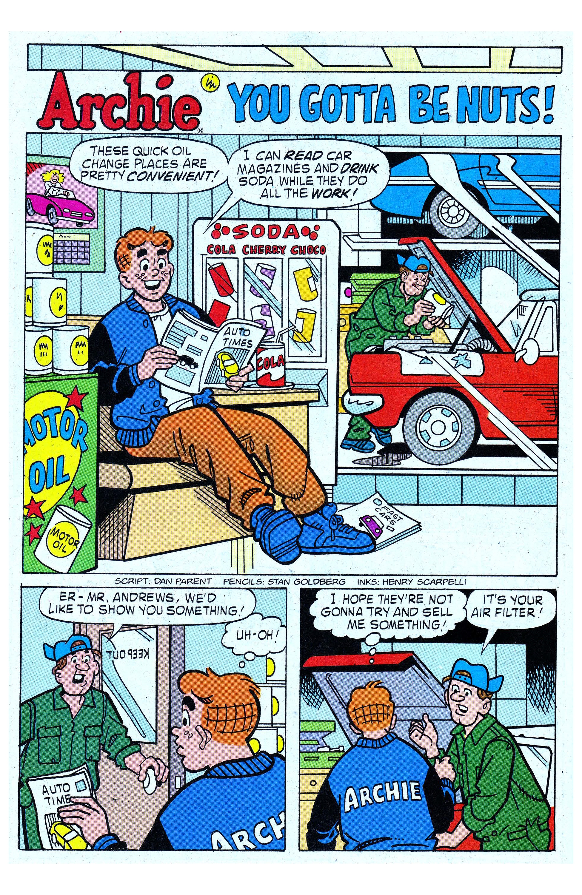 Read online Archie (1960) comic -  Issue #444 - 16