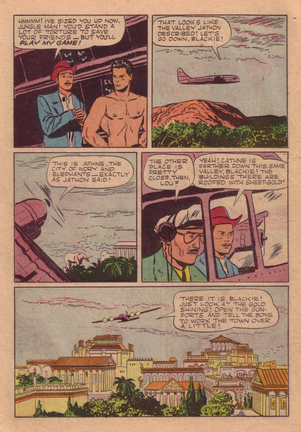 Read online Tarzan (1948) comic -  Issue #22 - 30
