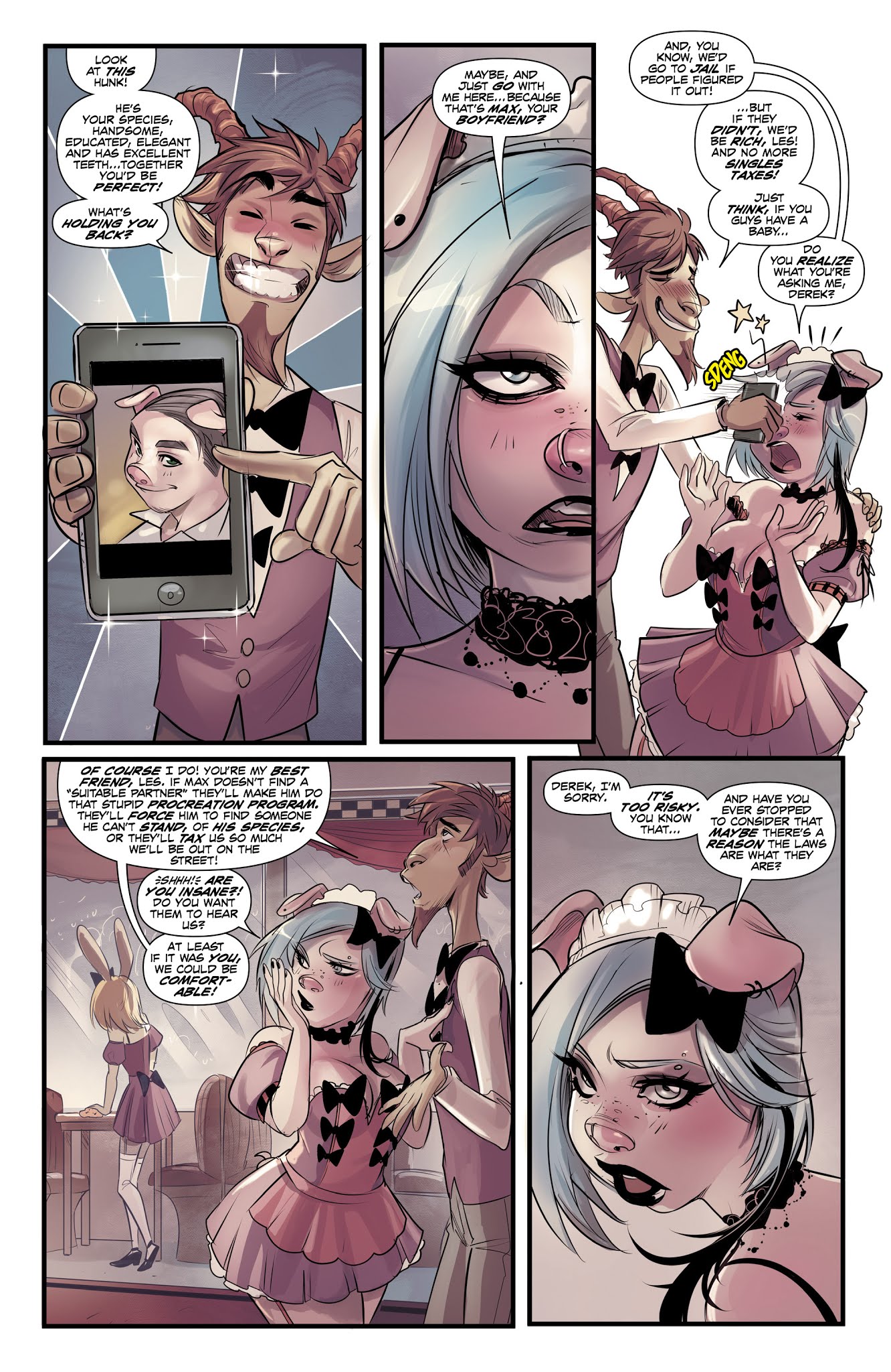 Read online Unnatural comic -  Issue #1 - 13